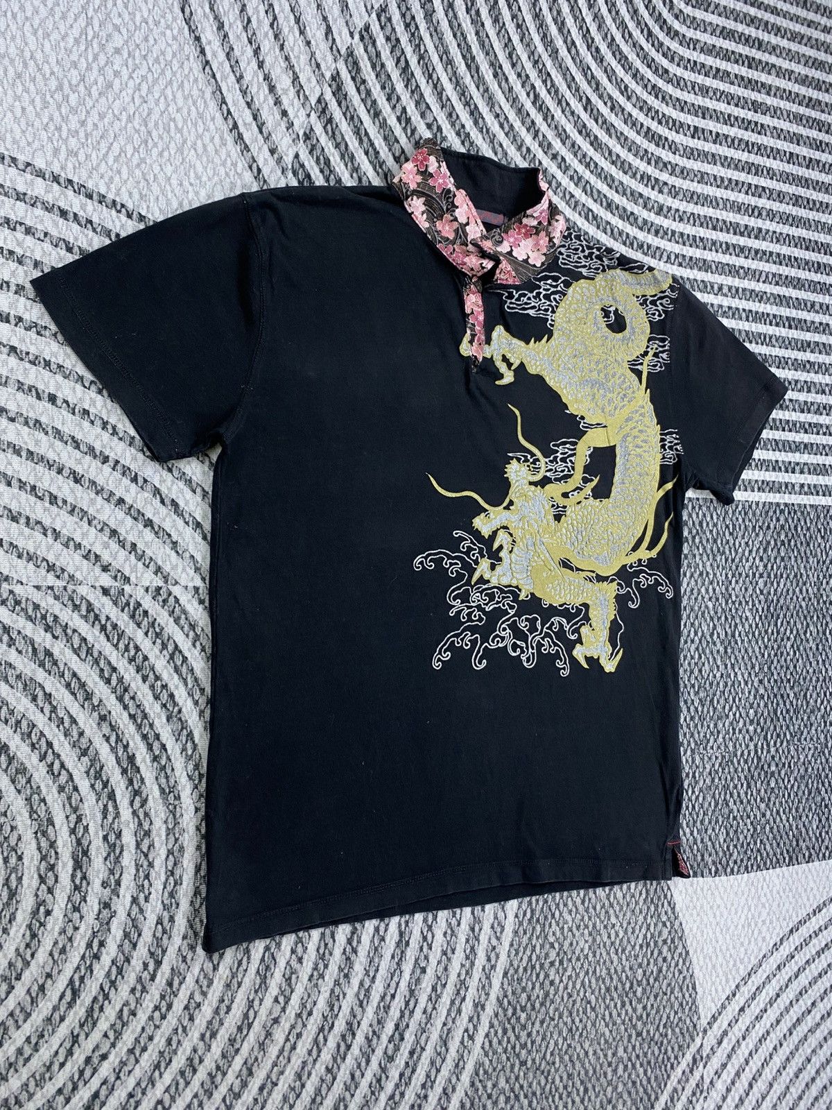 Dragonfly 🔥Vintage Dragonfly Japanese Brand Big Embroidery Polos Shirt Size US M / EU 48-50 / 2 - 3 Thumbnail