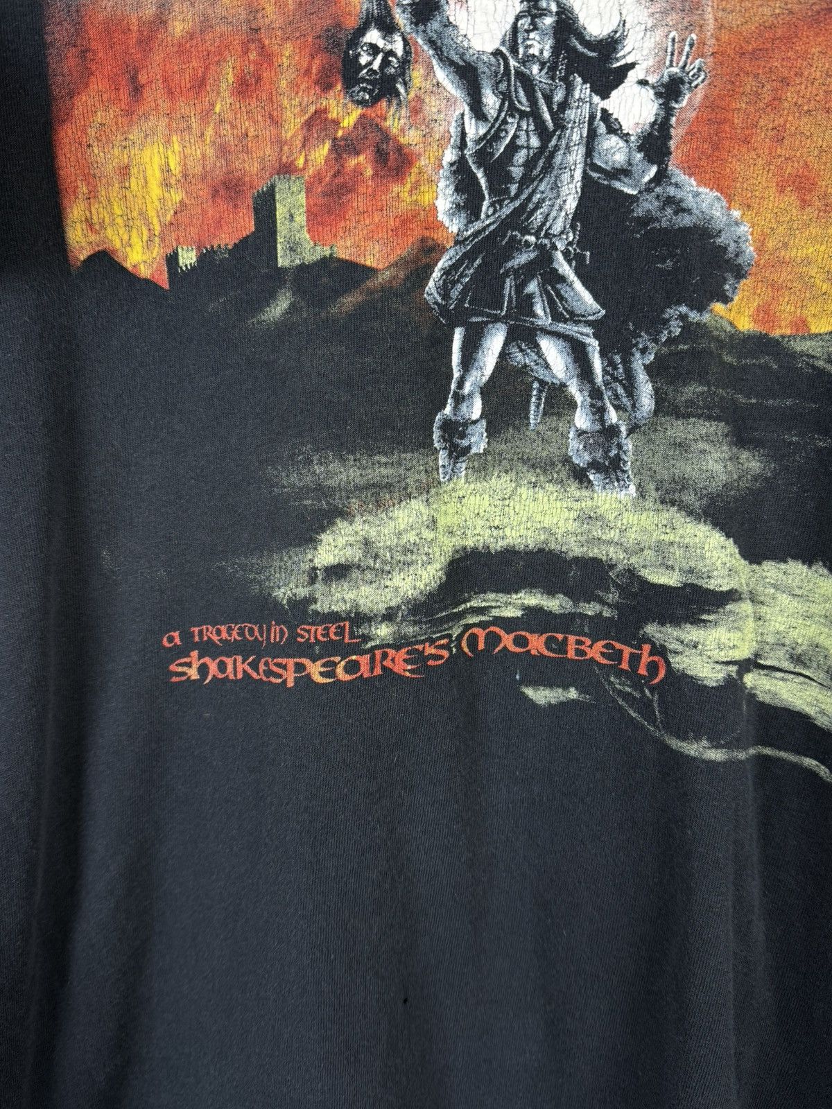 Band Tees Rebellion 2002 Shakespeare’s Macbeth Metal Band T-Shirt L Size US L / EU 52-54 / 3 - 3 Thumbnail