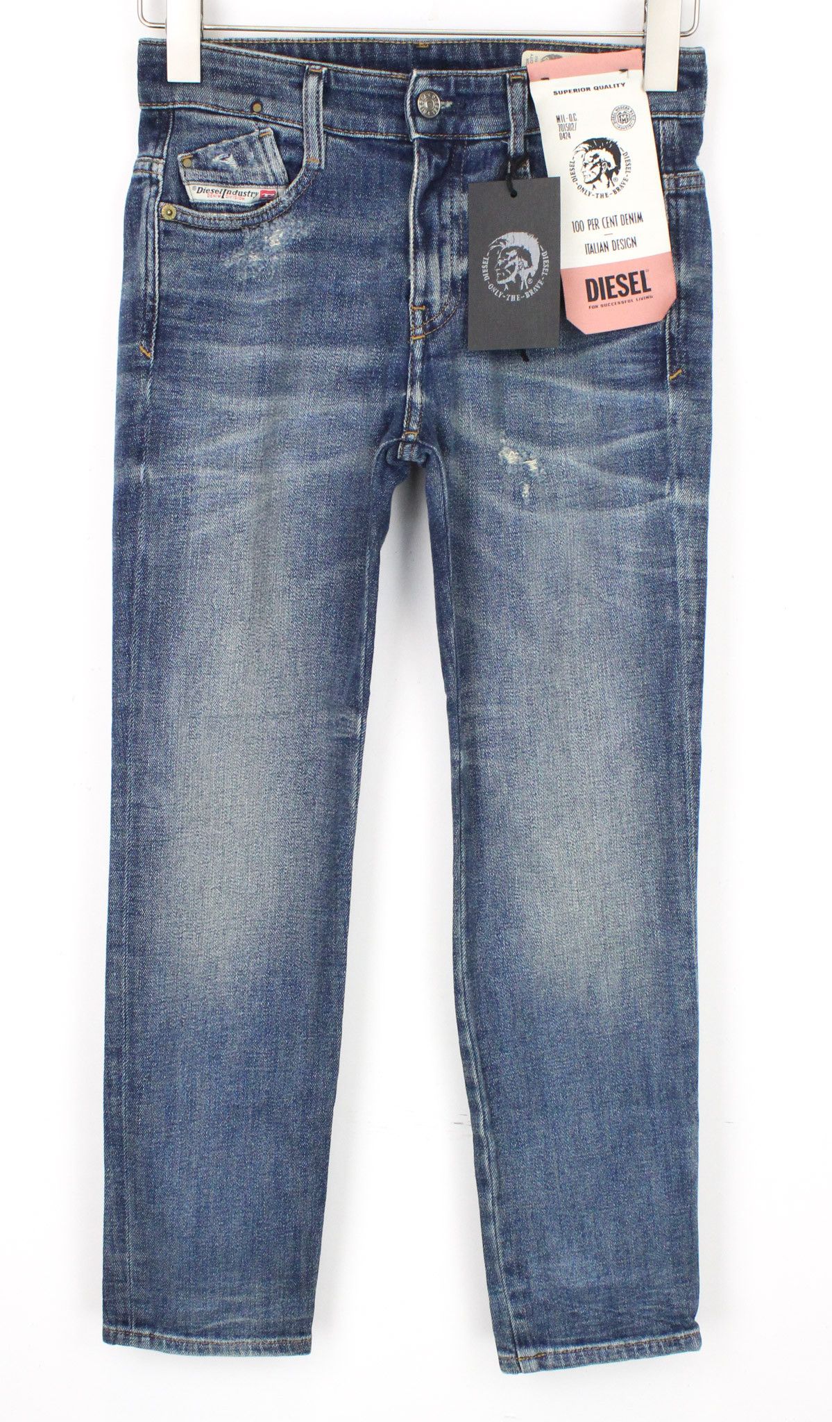 Diesel D-RIFTY 0890Y W23/L30 Blue Girls Jeans 71339 Size 23" - 1 Thumbnail