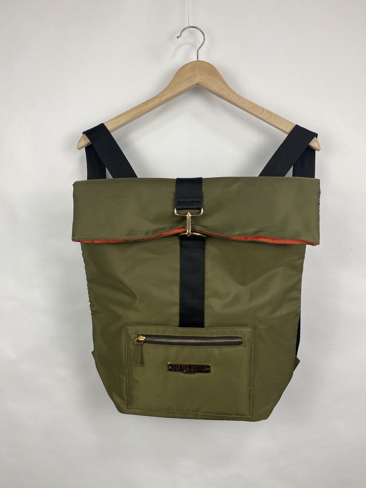 Jean Paul Gaultier 🇯🇵 Vintage JPG Jean Paul Gaultier Parfums Backpack Rare Retro Size ONE SIZE - 2 Thumbnail