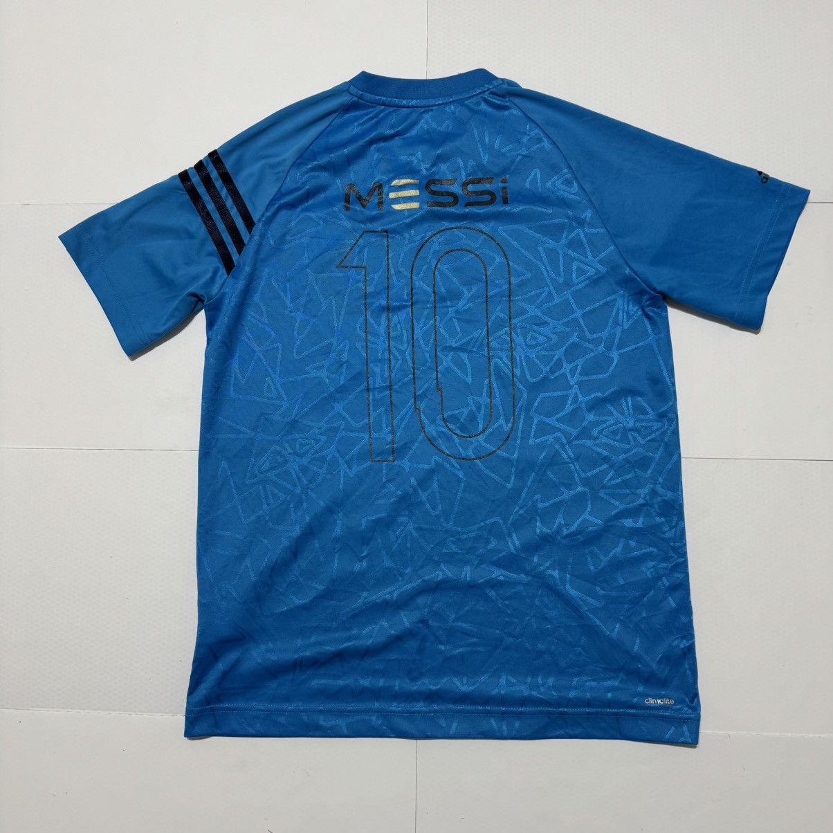 Adidas Adidas Lionel Messi Blue Football Soccer Jersey Shirt Young Size US S / EU 44-46 / 1 - 7 Thumbnail