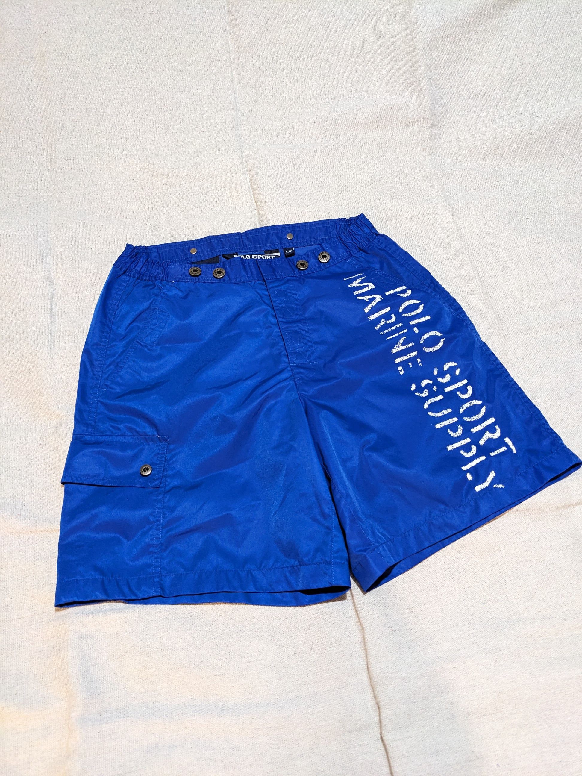 Polo Ralph Lauren Polo Sport Nylon Shorts mens S Size US 31 - 2 Thumbnail