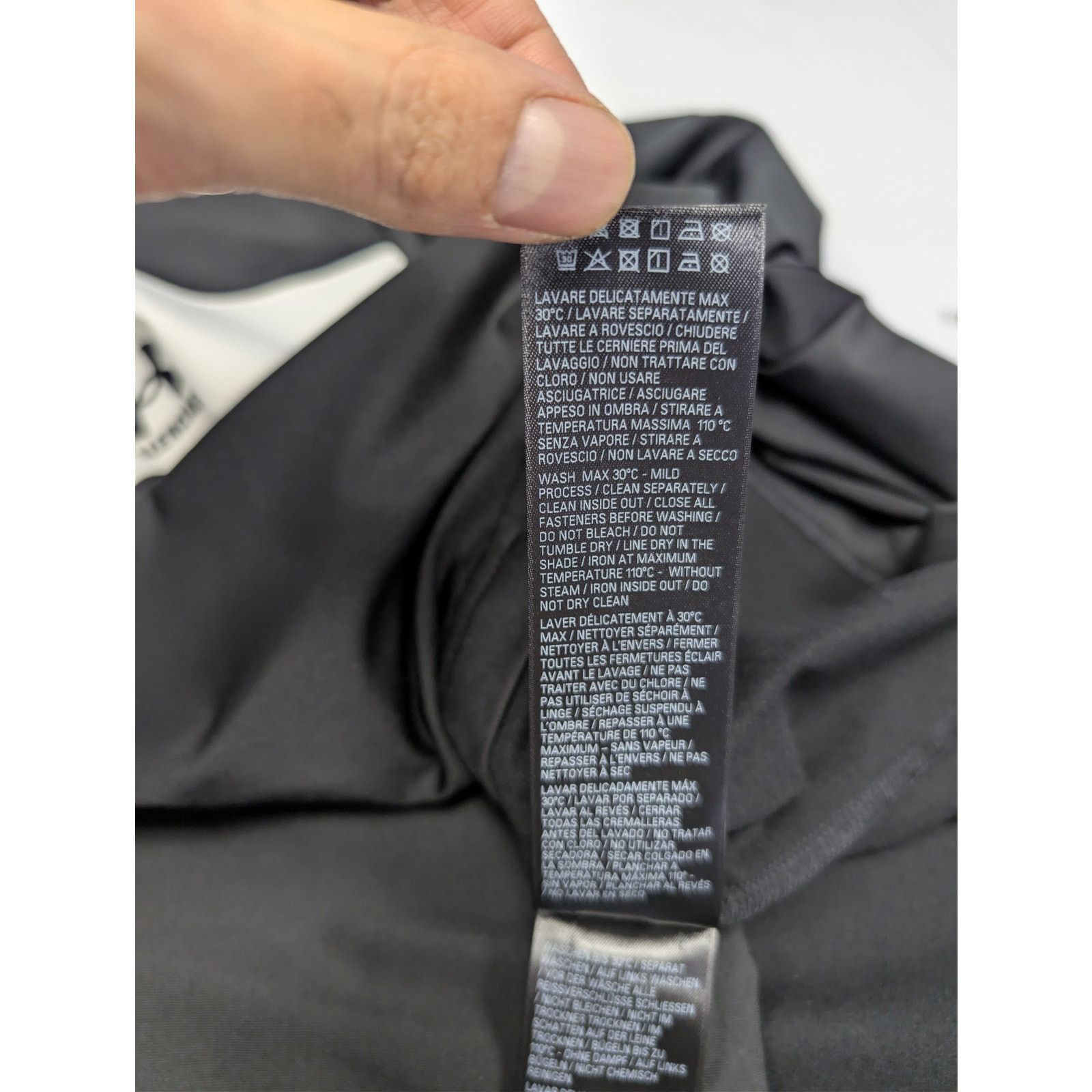 Balenciaga × Under Armour o1rshd1 Sporty Fleece Zip up Sweatshirt Hoodie Black/White Size US L / EU 52-54 / 3 - 17 Thumbnail