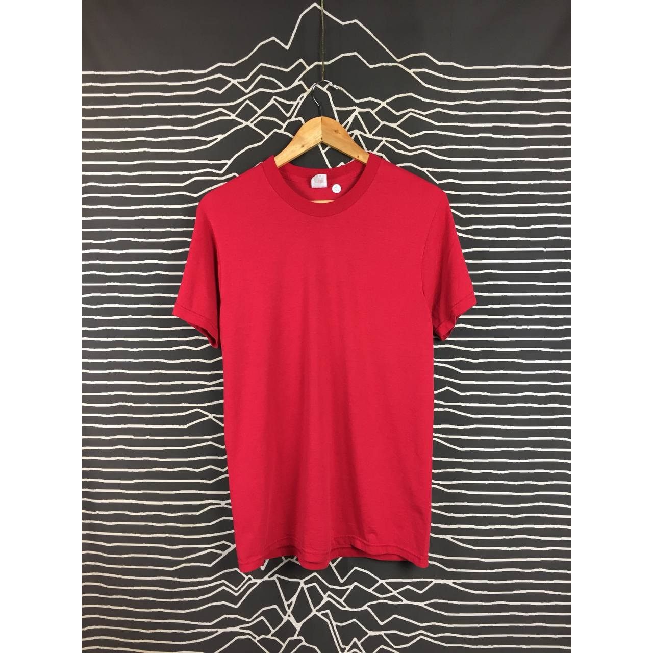 Fruit Of The Loom × Vintage Vtg 90s Fruit Of The Loom 50/50 Golden Blend Plain Blank Tee Size US M / EU 48-50 / 2 - 2 Thumbnail