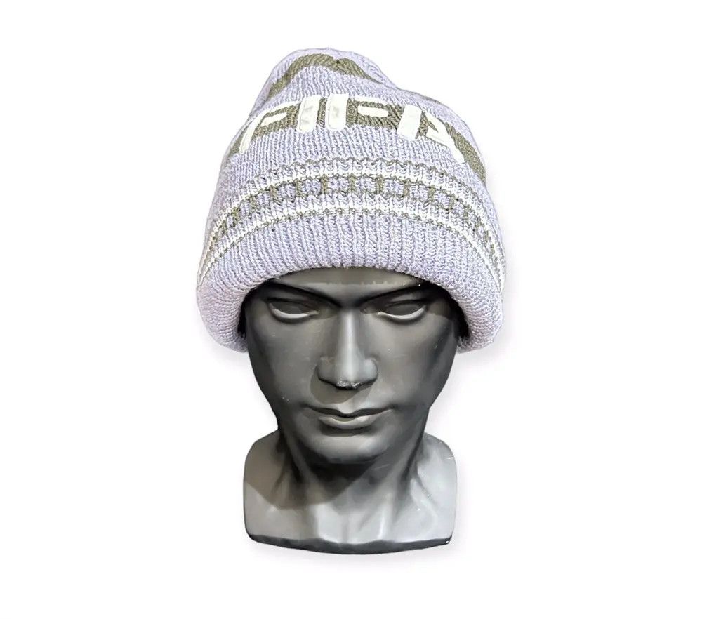 Vintage FIFA Stripe Design Beanie Hat Size ONE SIZE - 1 Thumbnail