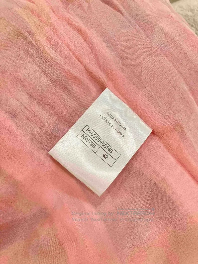 Chanel Chanel Pastel glitter lapel coat Size M / US 6-8 / IT 42-44 - 6 Thumbnail