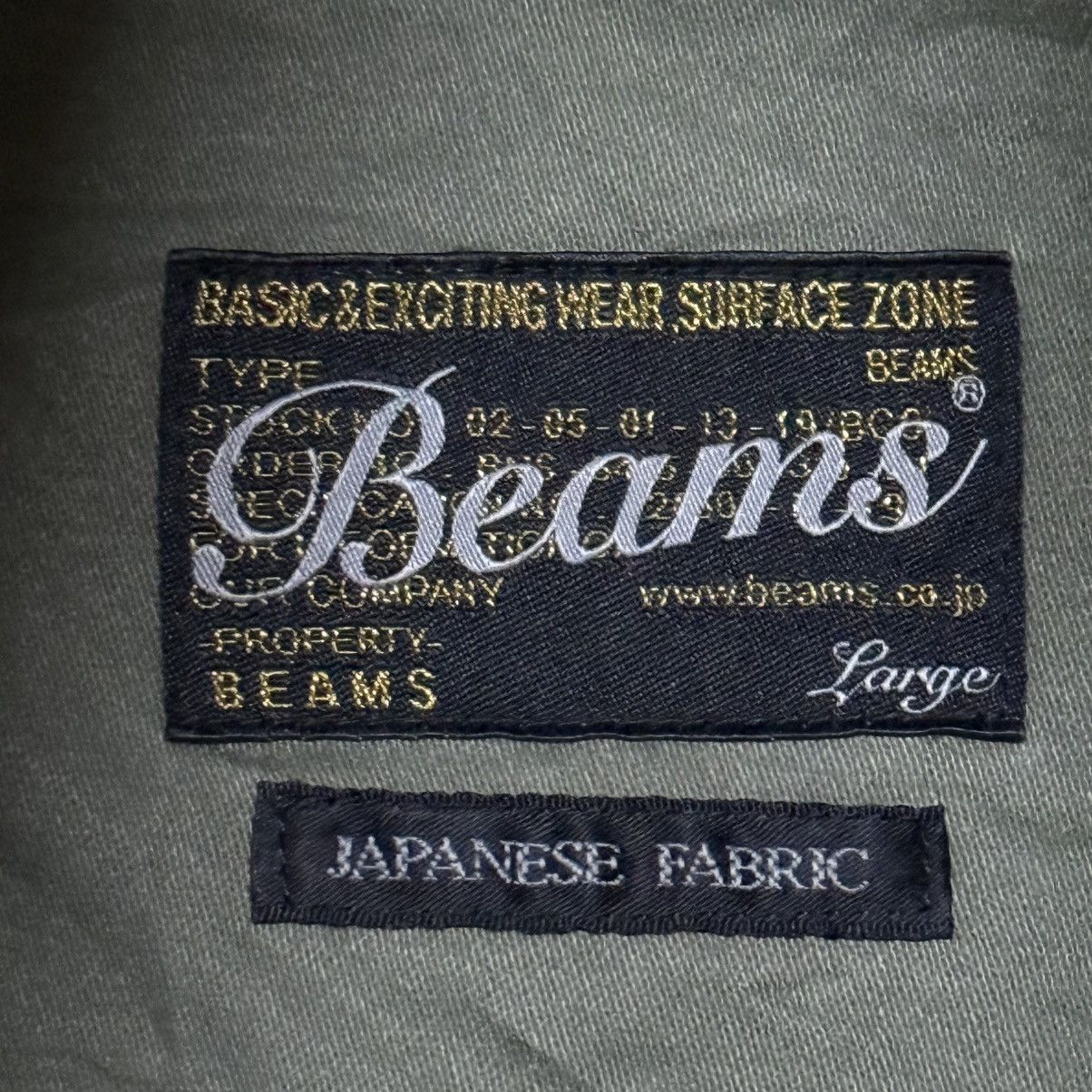 Vintage Beams Military Army Style Button Up Jacket Size US L / EU 52-54 / 3 - 7 Thumbnail