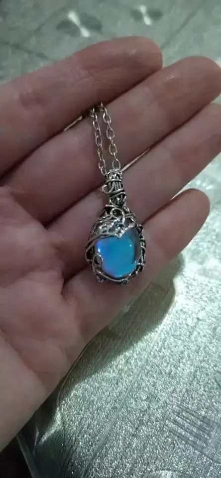 Other Teardrop Vintage Boho Pendant Artificial Gems Size ONE SIZE - 2 Thumbnail