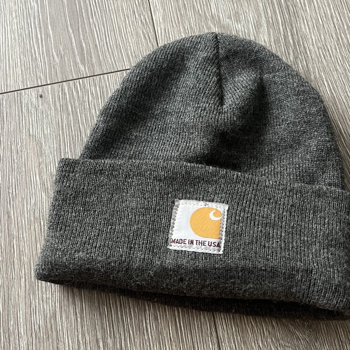 Carhartt Vintage Carhartt Beanie Hat Made in USA Size ONE SIZE - 2 Thumbnail