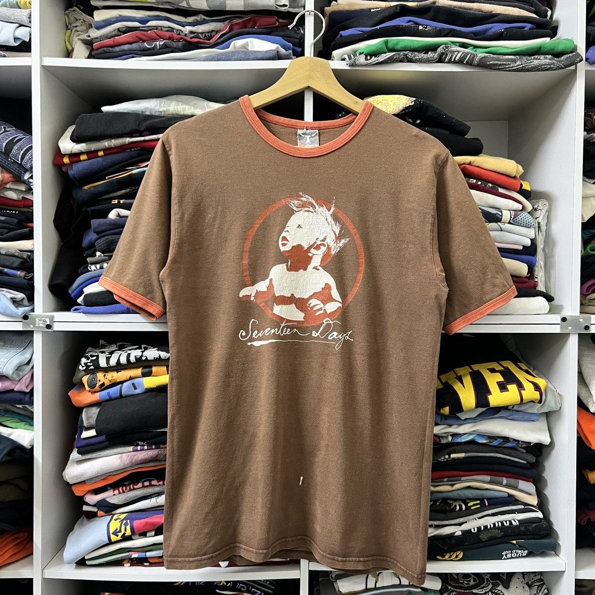 Band Tees × Vintage VINTAGE 3 DOOR DOWNS SEVENTEEN DAYS Size US S / EU 44-46 / 1 - 1 Thumbnail