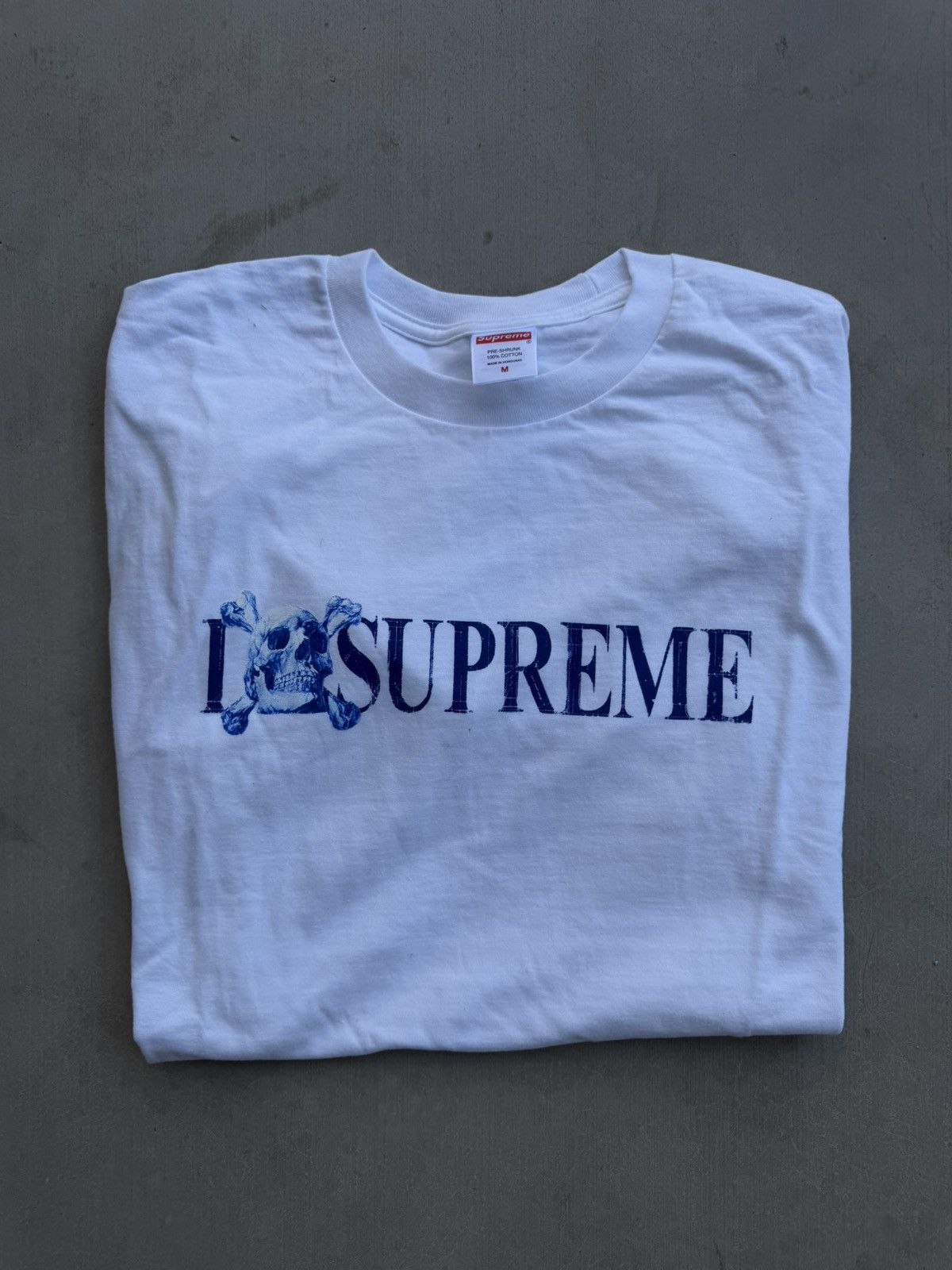 Supreme Supreme Skull Tee White Size Medium New Size US L / EU 52-54 / 3 - 1 Thumbnail