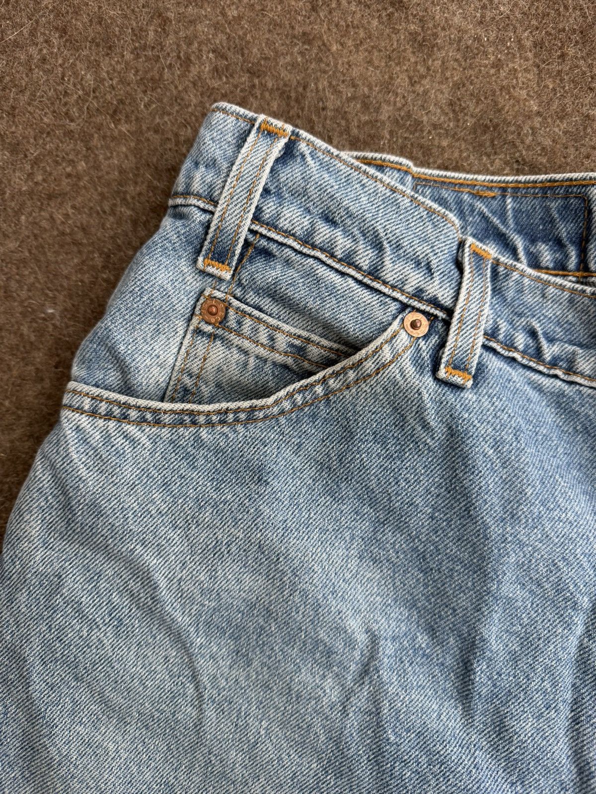 Levi's Levi’s 560 Orange Tab Made in USA Shorts Size US 33 - 2 Thumbnail