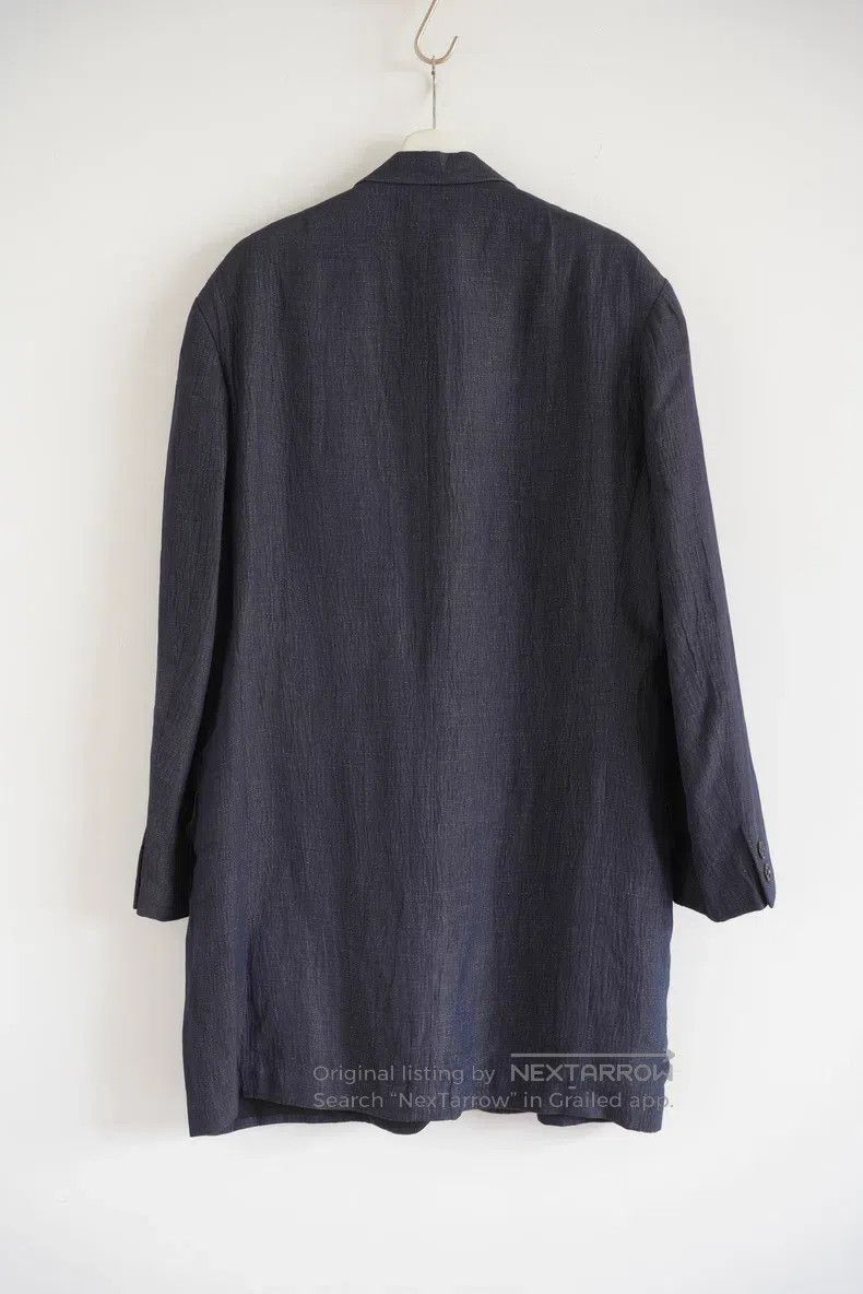 Yohji Yamamoto Yohji Yamamoto 98 SS indigo slub coat Size US S / EU 44-46 / 1 - 2 Thumbnail