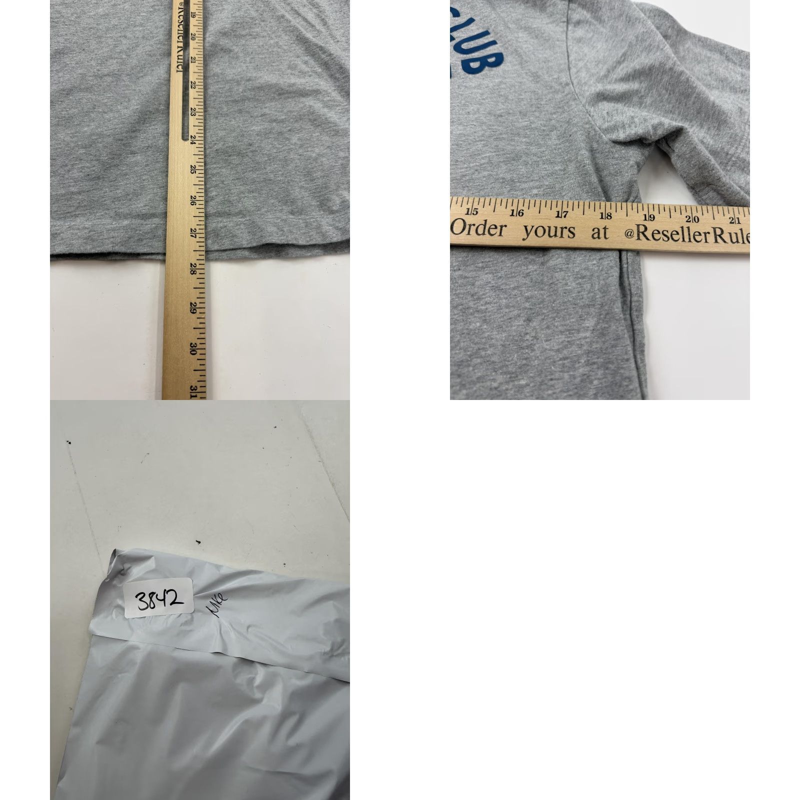 Nike Nike Shirt Mens M Heather Gray Graphic Sports Logo Tee Swoosh Athletic Club Size US M / EU 48-50 / 2 - 8 Thumbnail