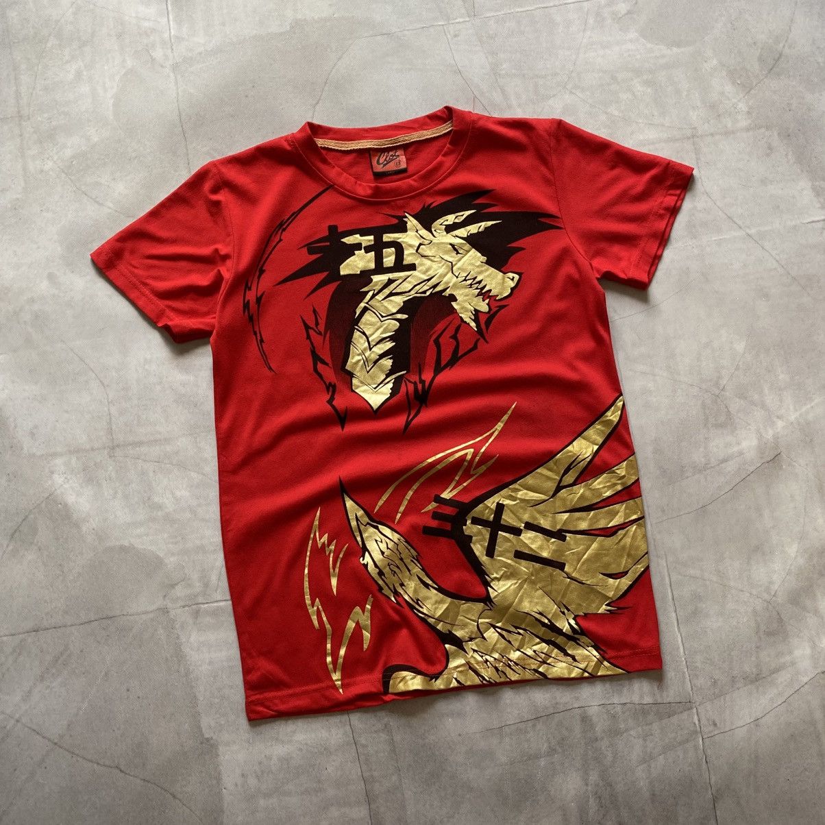 CLOT CLOT Chinese Inspiration Hieroglyph Big Logo T-Shirt Y2K Size US L / EU 52-54 / 3 - 1 Thumbnail