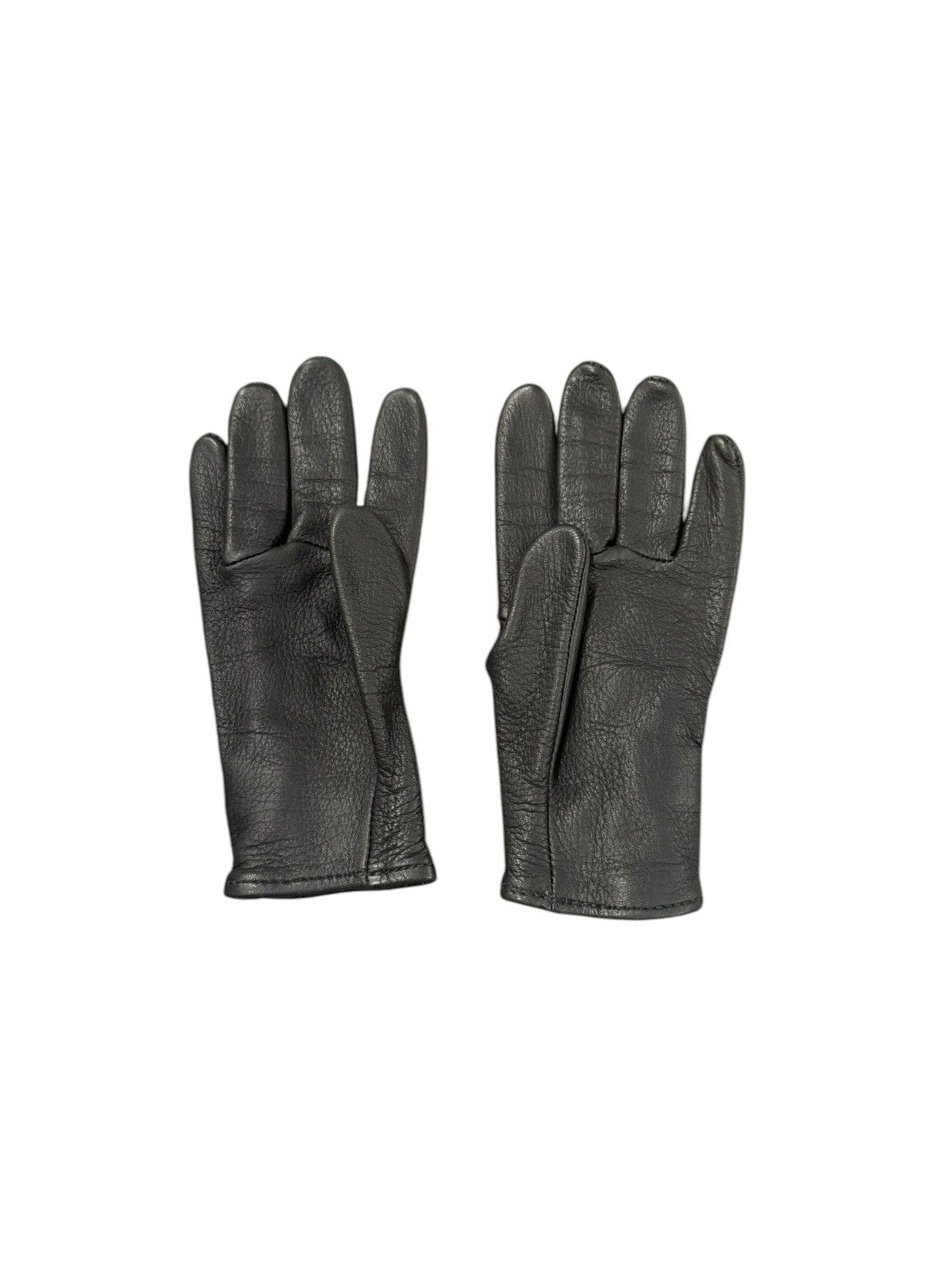 Chrome Hearts Horseshoe Button Leather Gloves Size ONE SIZE - 2 Thumbnail