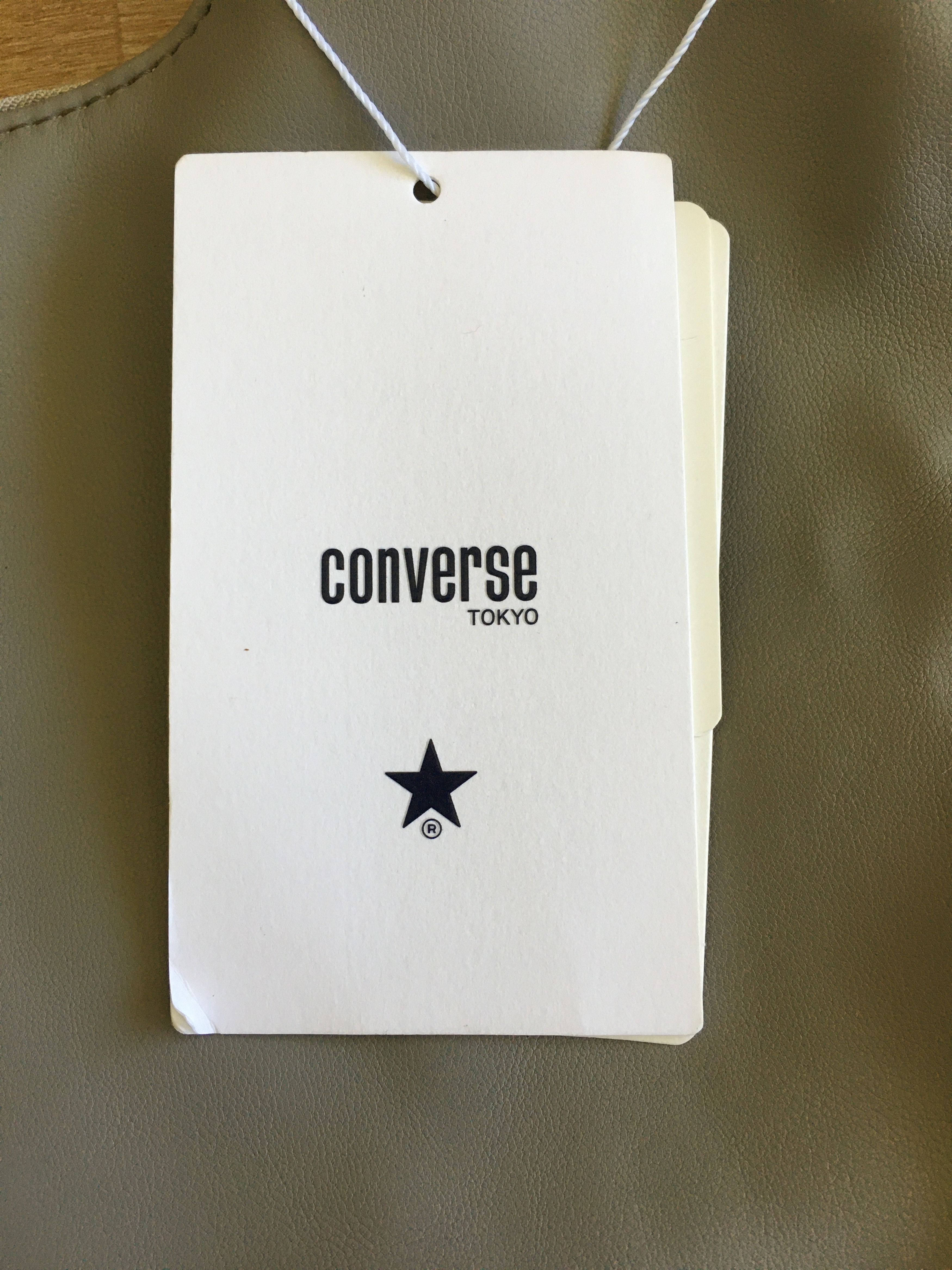 Converse 🇯🇵CONVERSE TOKYO FAKE-LEATHER 2WAY SHOPPING BAG Size ONE SIZE - 10 Thumbnail