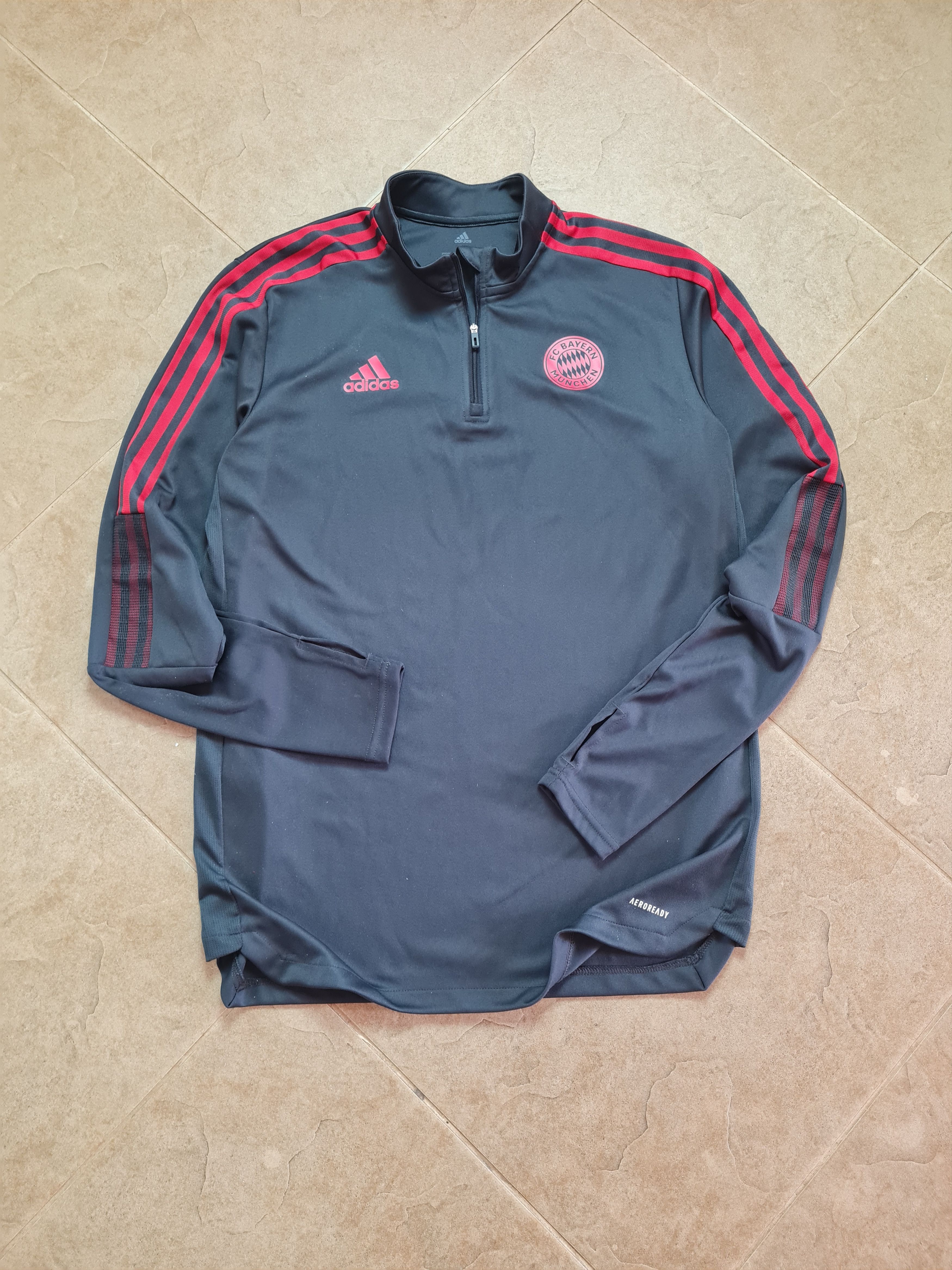 Adidas Jersey Adidas FC Bayern 21/22 Training Soccer Top Sweatshirt Size US L / EU 52-54 / 3 - 8 Thumbnail