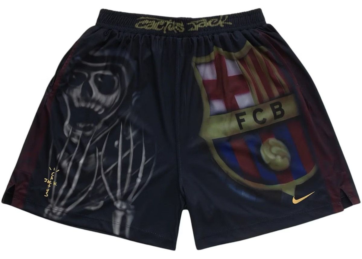 Travis Scott Travis Scott X Barcelona Shorts Size US 36 / EU 52 - 1 Thumbnail