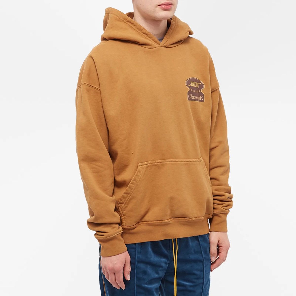 Rhude RHUDE CLASSIQUE HOODIE Tan Color Size M Size US M / EU 48-50 / 2 - 7 Thumbnail
