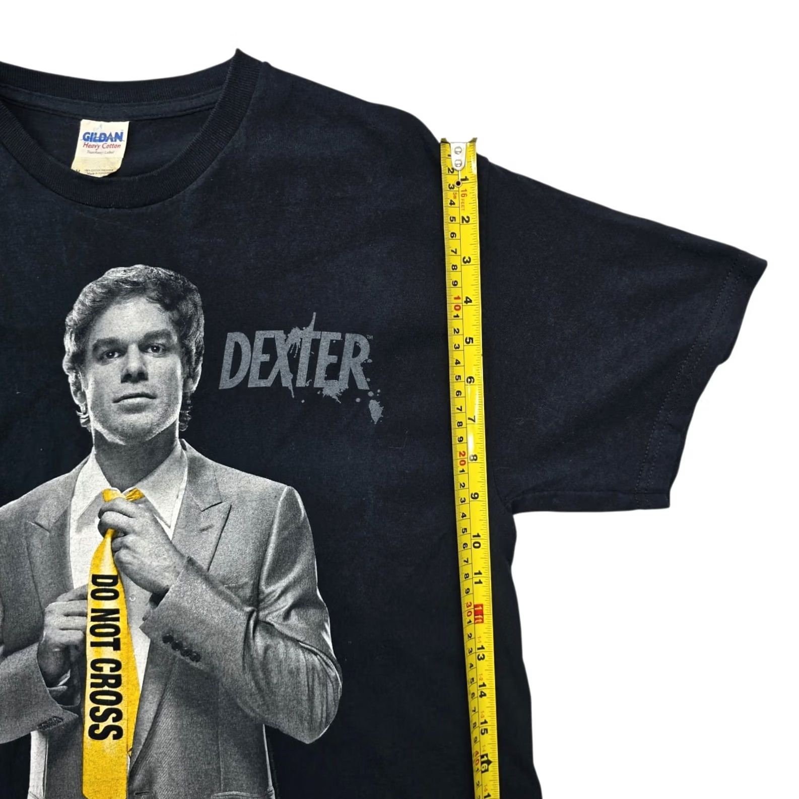 Gildan Gildan Unisex Dexter Morgan Black Graphic T-Shirt M Size US M / EU 48-50 / 2 - 5 Thumbnail