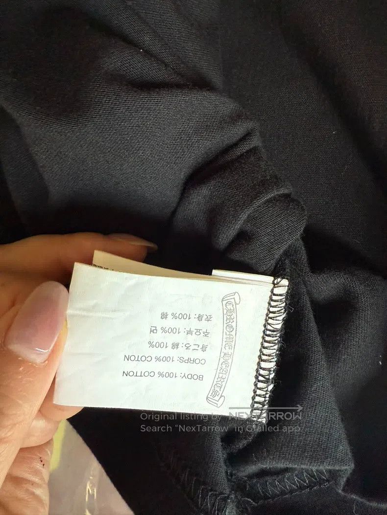 Chrome Hearts CHROME HEARTS Size S Scroll short sleeve t-shirt Size US S / EU 44-46 / 1 - 8 Thumbnail