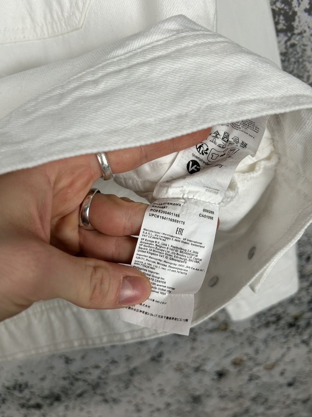 Dickies Dickies White Denim Jacket Trucker Workwear Skateboarding Size US S / EU 44-46 / 1 - 8 Thumbnail