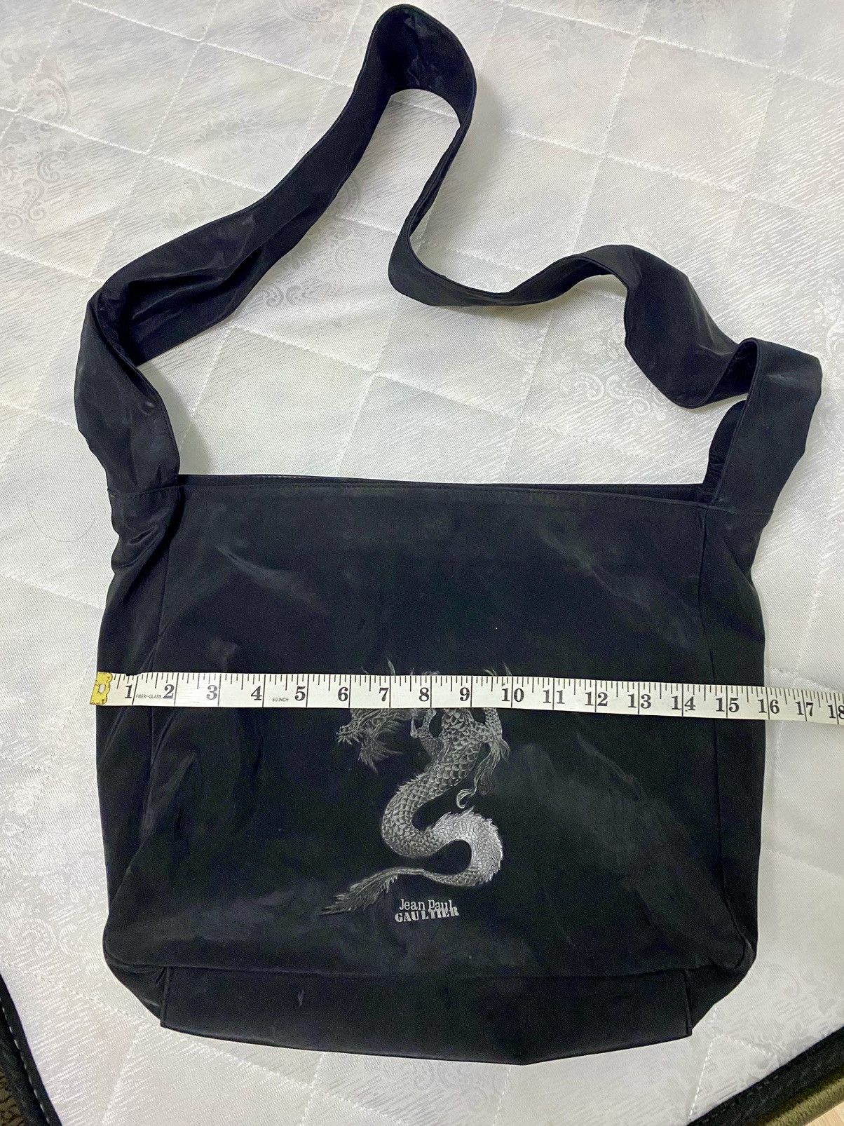 Jean Paul Gaultier Iconic Jean Paul Gaultier Dragon Embossed Sling Bag Size ONE SIZE - 10 Thumbnail