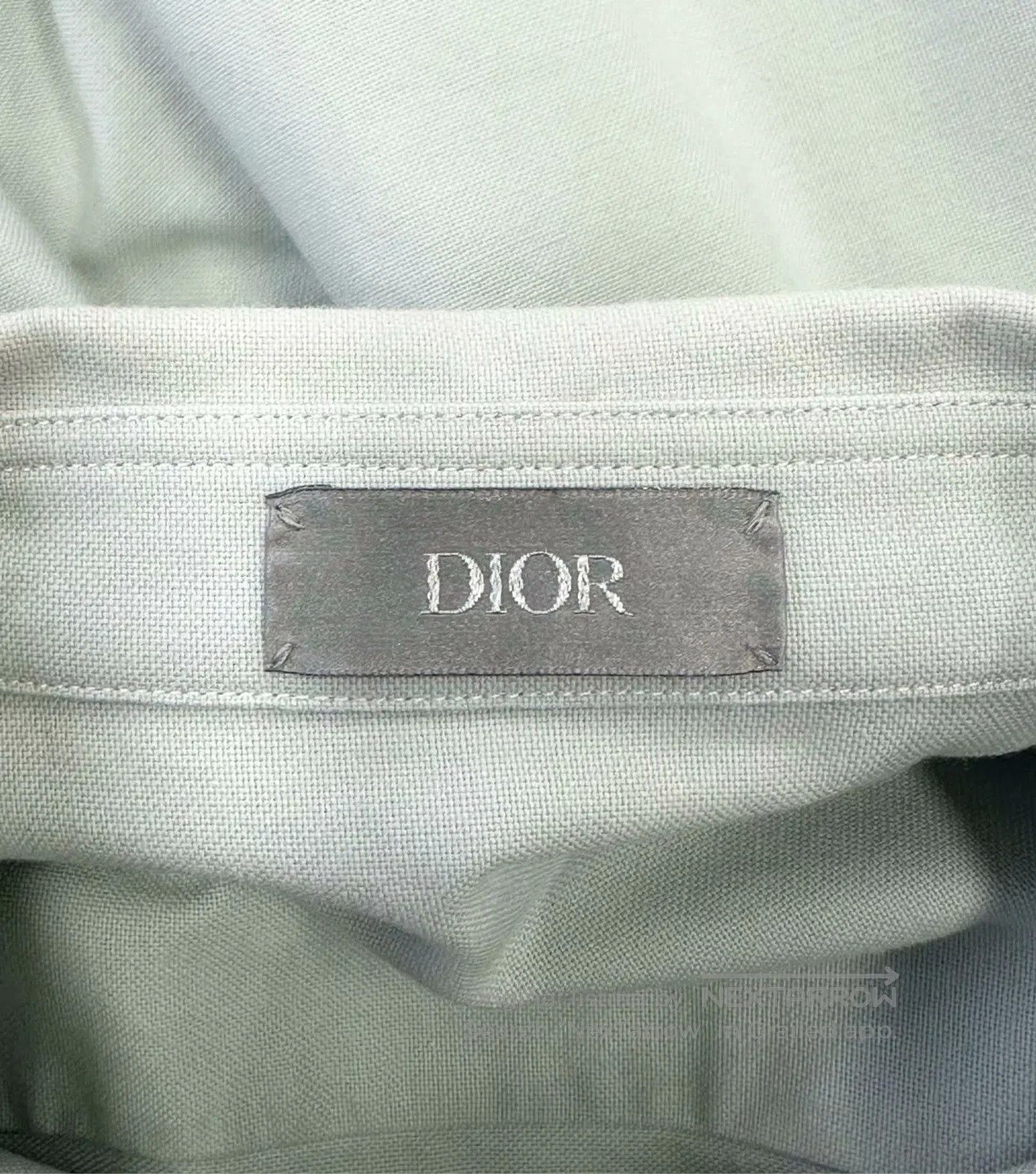 Dior Dior Grey Green Valentine's Day Heart Embroidered Logo Lon Size M / US 6-8 / IT 42-44 - 3 Thumbnail