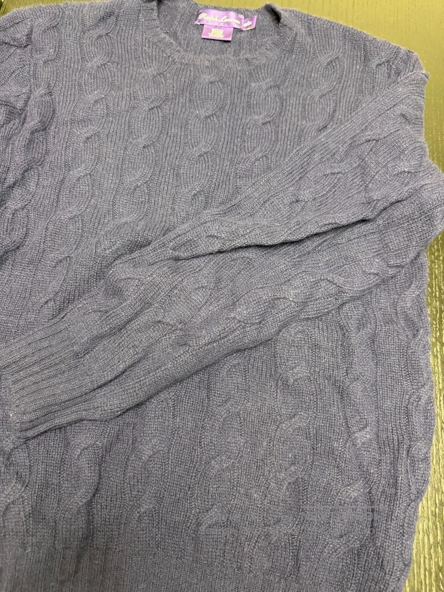 Ralph Lauren Purple Label Ralph Lauren Purple Label Cashmere Crewneck Sweater. Size US S / EU 44-46 / 1 - 6 Thumbnail