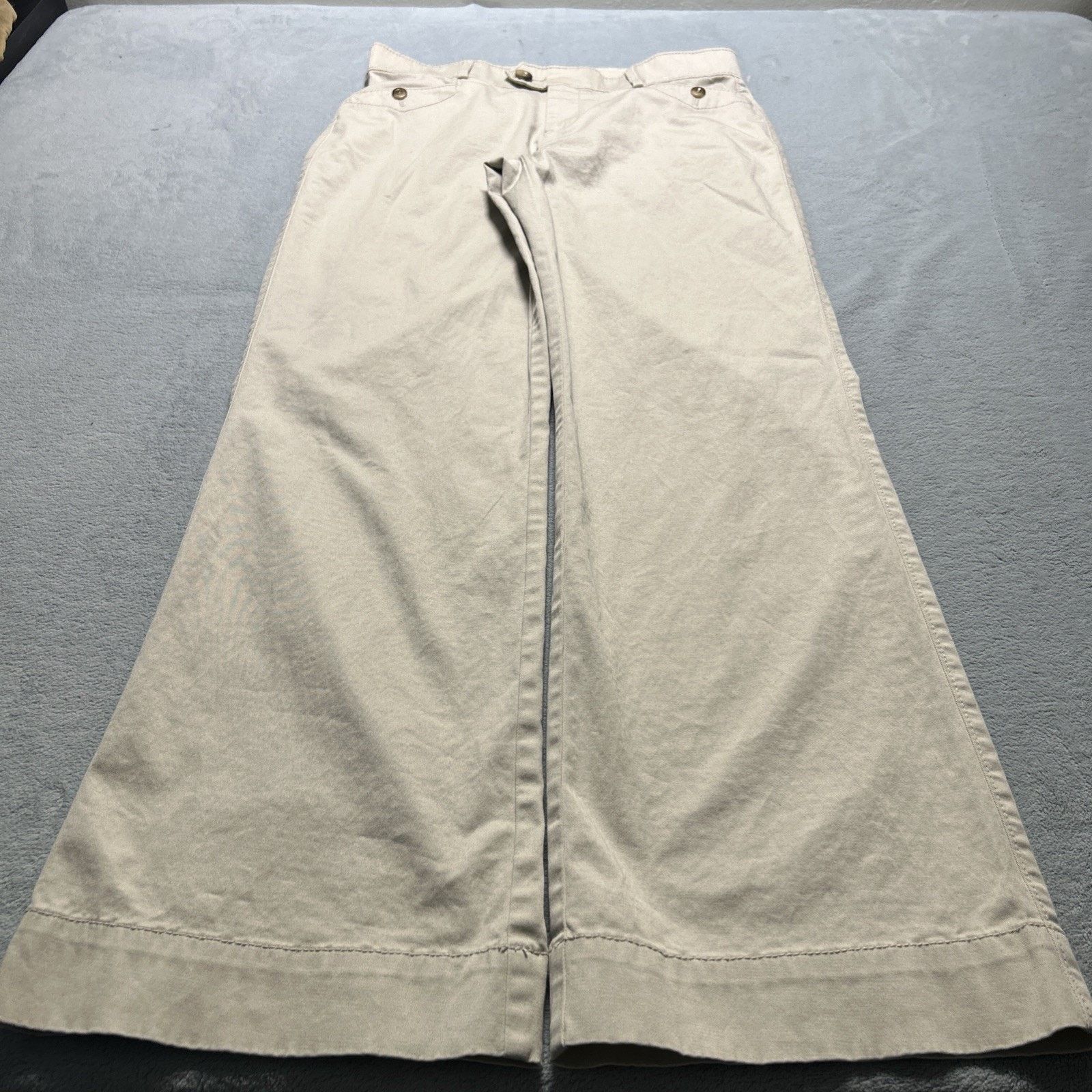 Dockers Beyond Baggy Dojo Pants Womens 8 32x31 Hamilton Wide Loose Size 30" / US 8 / IT 44 - 1 Thumbnail