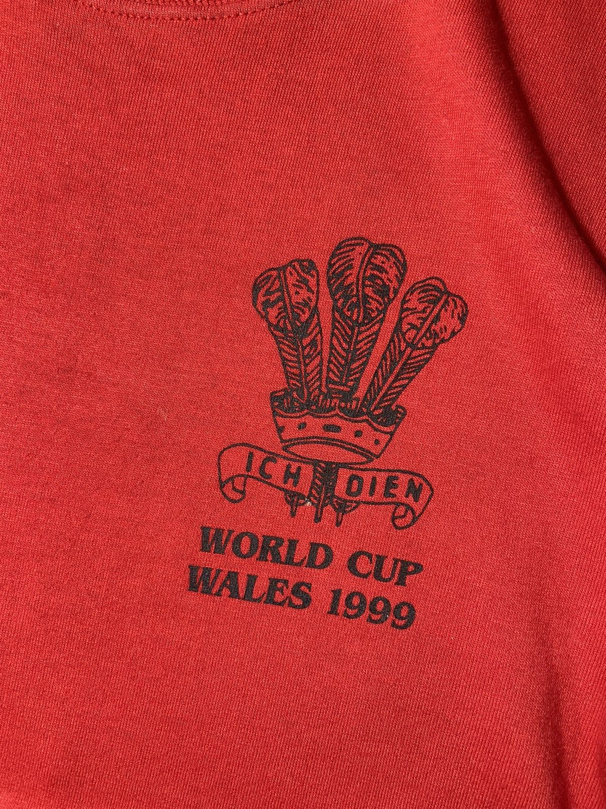 Vintage 💥World Cup Wales 1999 Vintage Screen Stars t-shirt‼️ Size US L / EU 52-54 / 3 - 4 Thumbnail