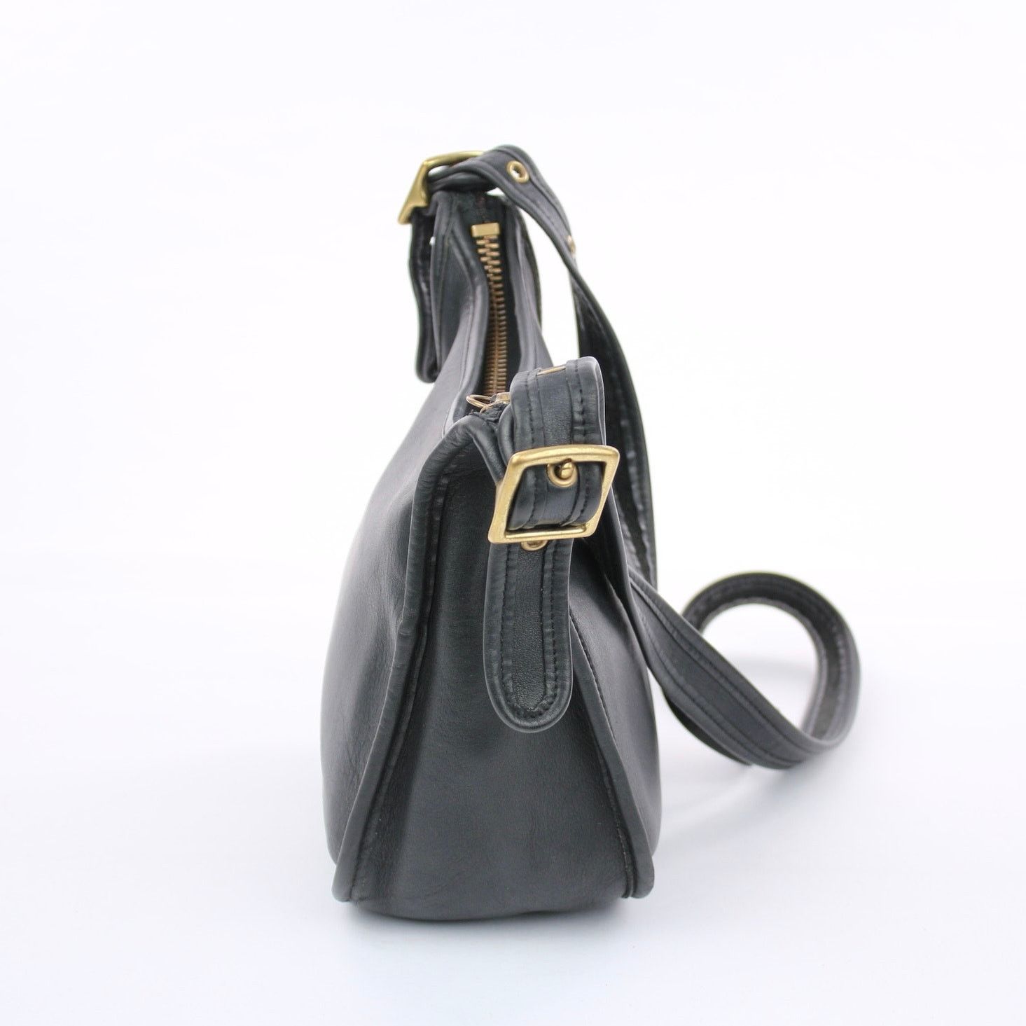 Coach Coach Vintage Legacy Black Leather Bag Size ONE SIZE - 4 Thumbnail