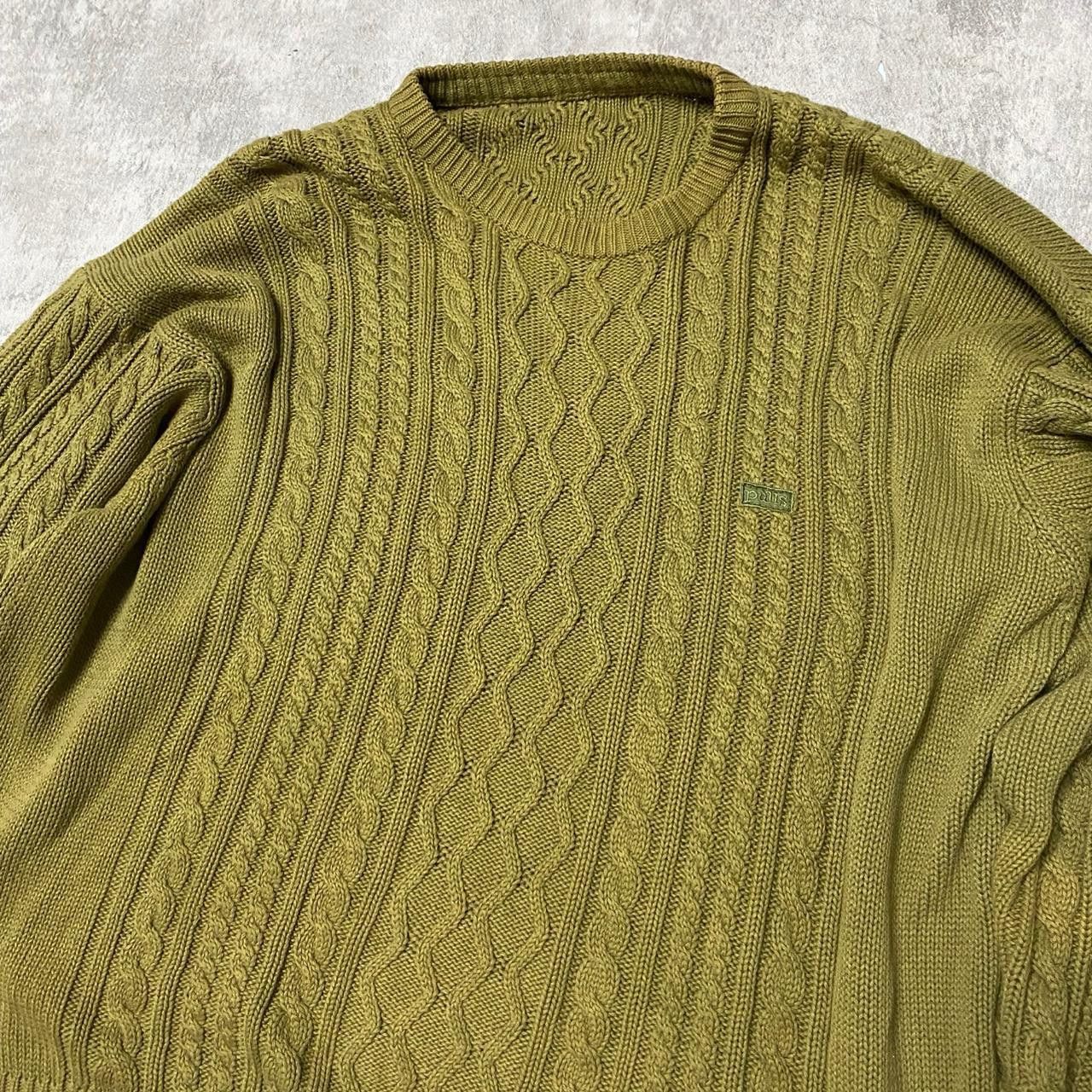 Other Green sweater vinatge Boxy Size US M / EU 48-50 / 2 - 2 Thumbnail