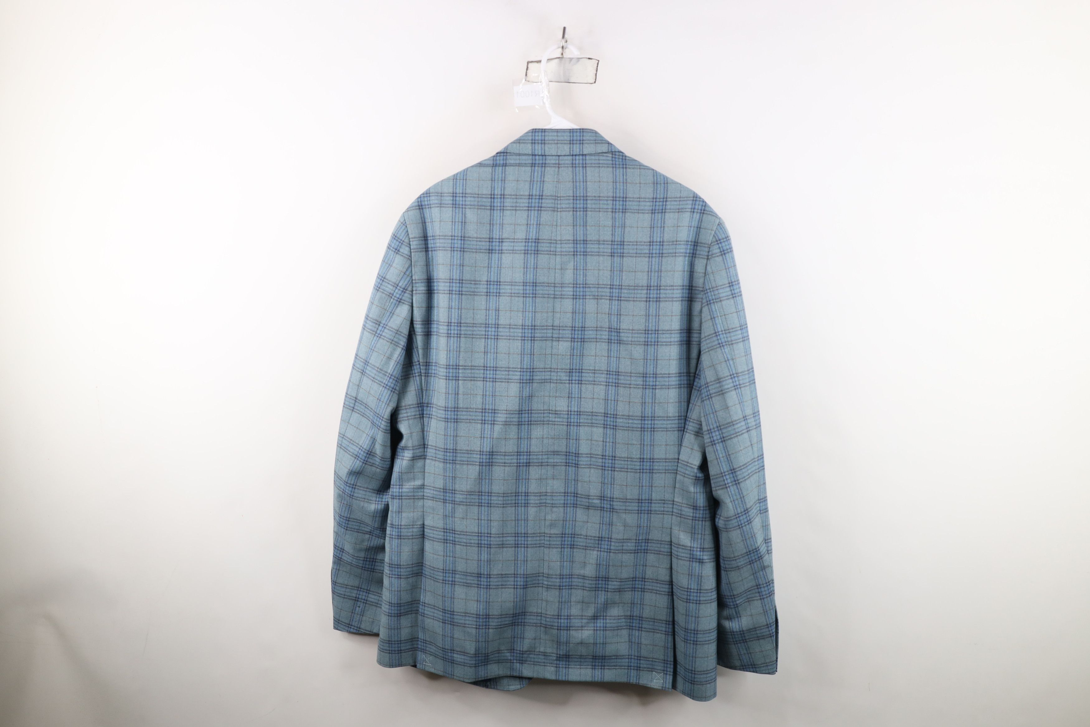 Hart Schaffner Marx Hart Schaffner Marx Soft Wool 2 Button Blazer Suit Jacket Size US XXL / EU 58 / 5 - 14 Thumbnail