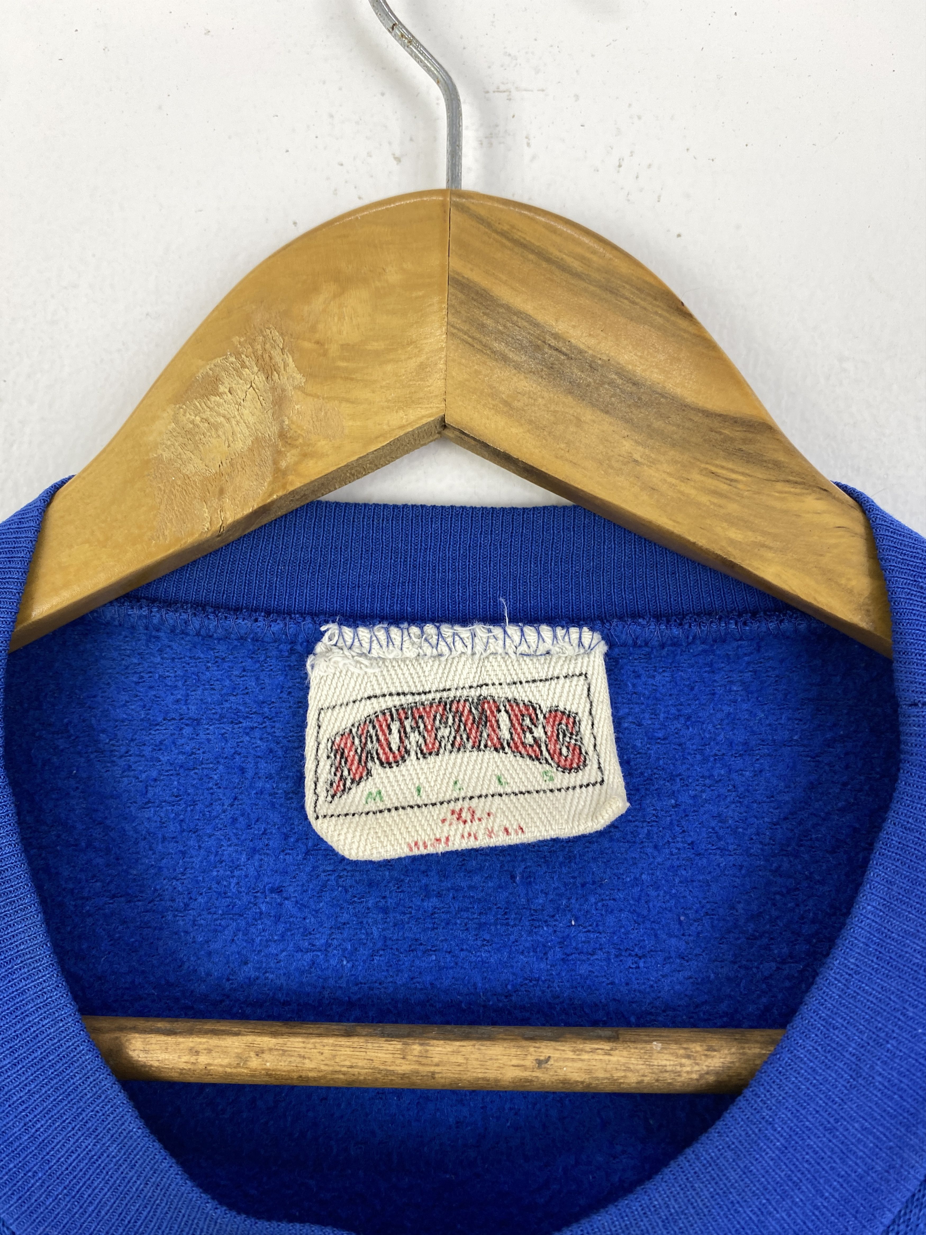 Nutmeg × Vintage Vintage 90s Nutmeg Miamisburg Spellout Sweatshirt SH0036 Size US XL / EU 56 / 4 - 6 Thumbnail