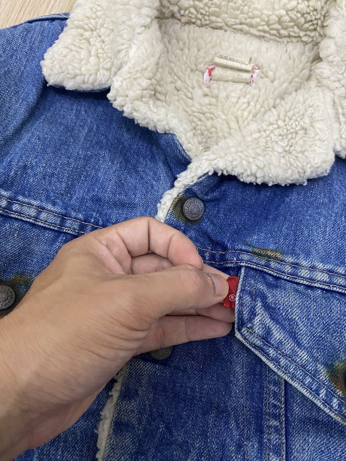 Levi's × Levi's Vintage Clothing × Vintage Vintage Levi’s WPL 423 Made in USA sherpa jacket Size US M / EU 48-50 / 2 - 4 Thumbnail