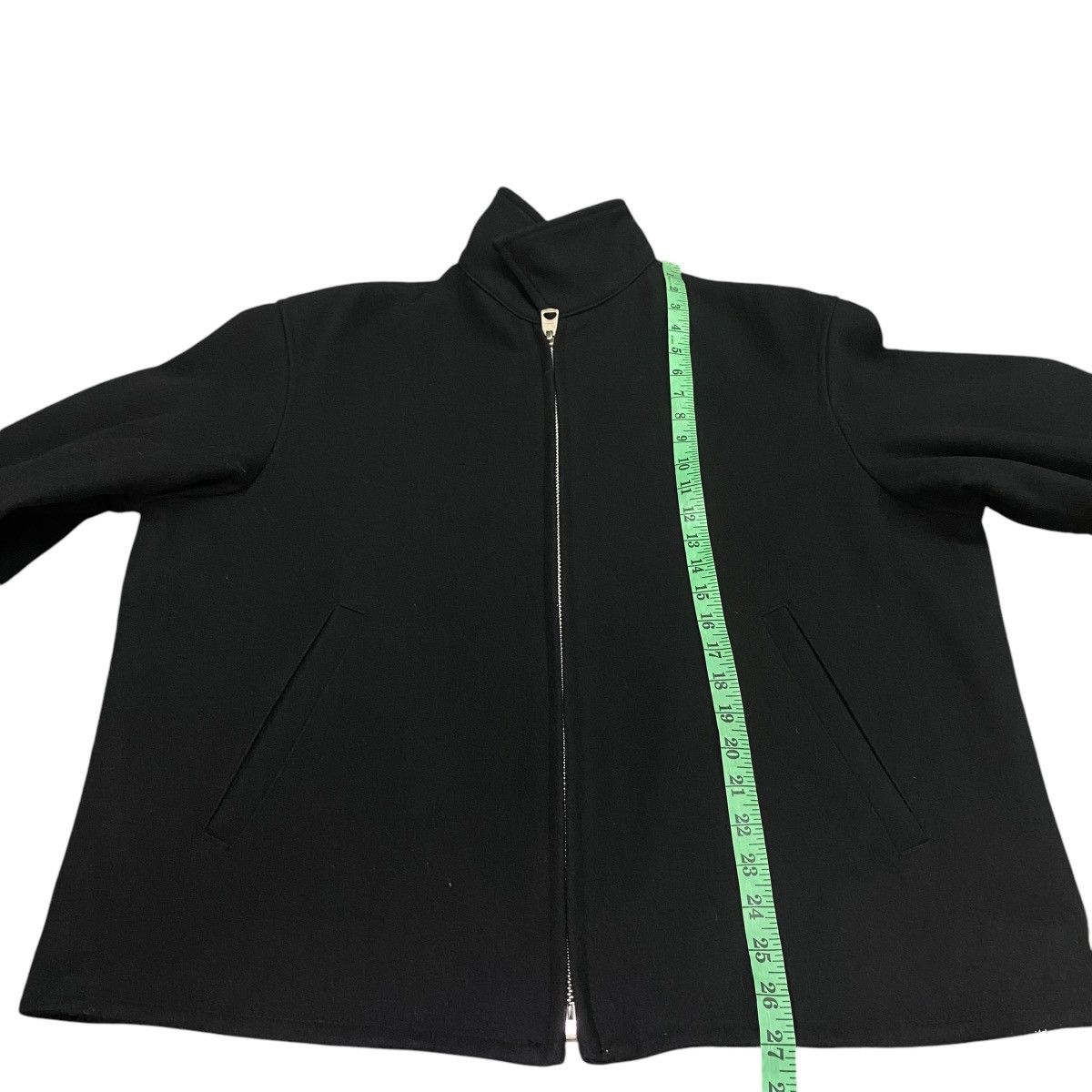 Vintage × Y's for Men × Yohji Yamamoto Vintage Ys For Men Yohji Yamamoto Reversible Wool Zipper Size US L / EU 52-54 / 3 - 17 Thumbnail