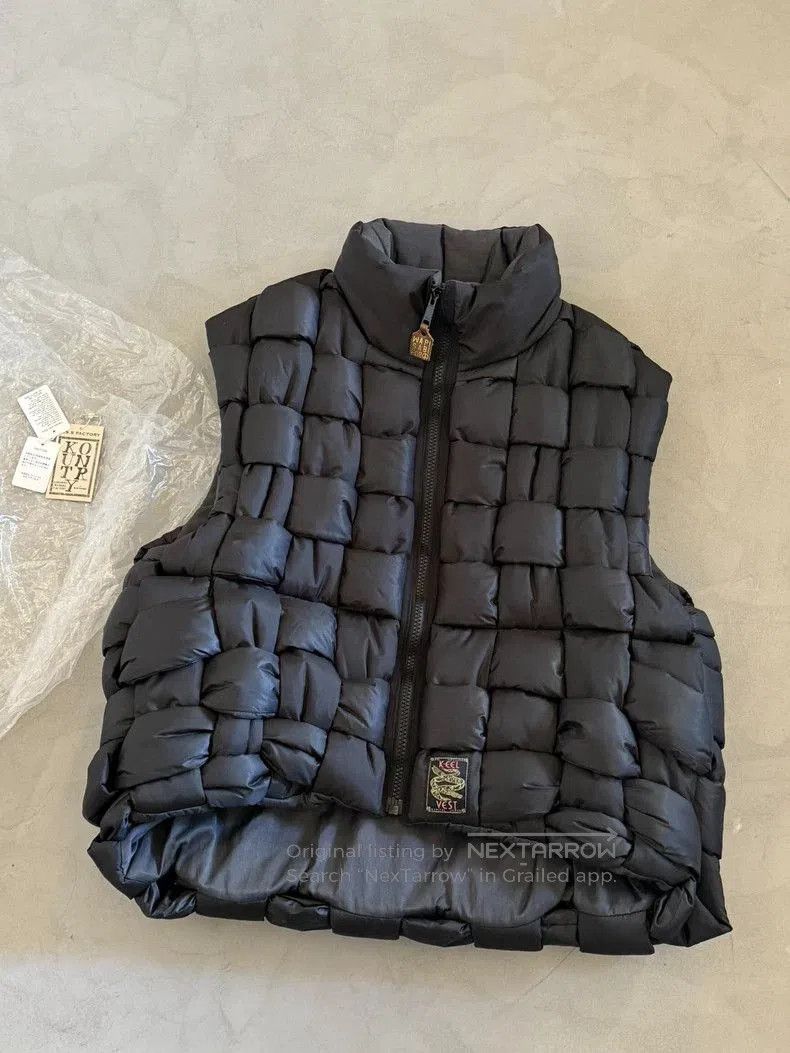 Kapital kapital nylon woven cotton vest. Size US L / EU 52-54 / 3 - 1 Thumbnail