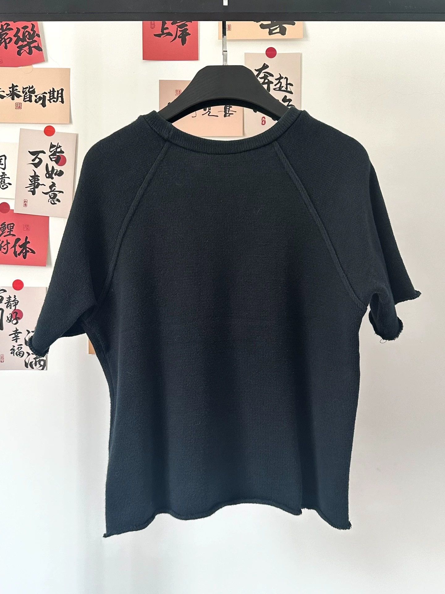 Raf Simons RAF SIMONS 1998AW Knit Short Sleeve Vest Heavyweight 46 Size US S / EU 44-46 / 1 - 4 Thumbnail