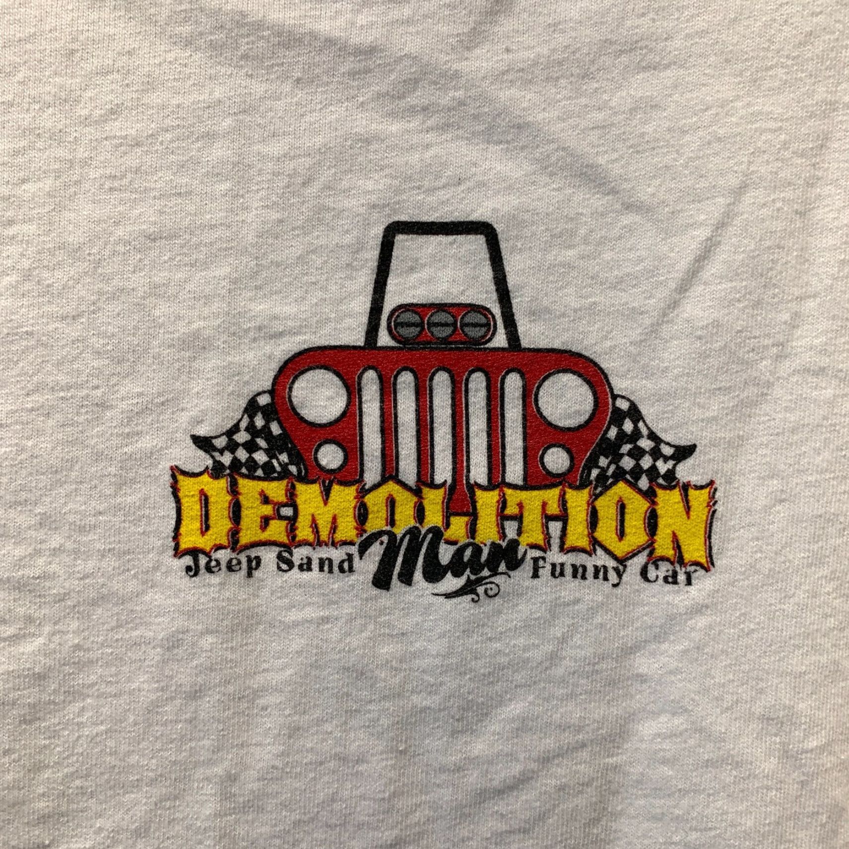 Hanes VINTAGE Demolition Man Shirt Hanes Mens Large White T-Shirt Funny Casual 2020s Man White Logo Crew Neck Short Sleeve Size US L / EU 52-54 / 3 - 3 Thumbnail