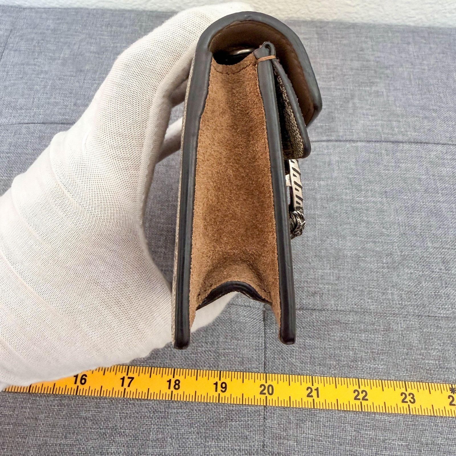 Gucci Gucci Mini Dionysus GG Supreme Chain Bag Size ONE SIZE - 4 Thumbnail