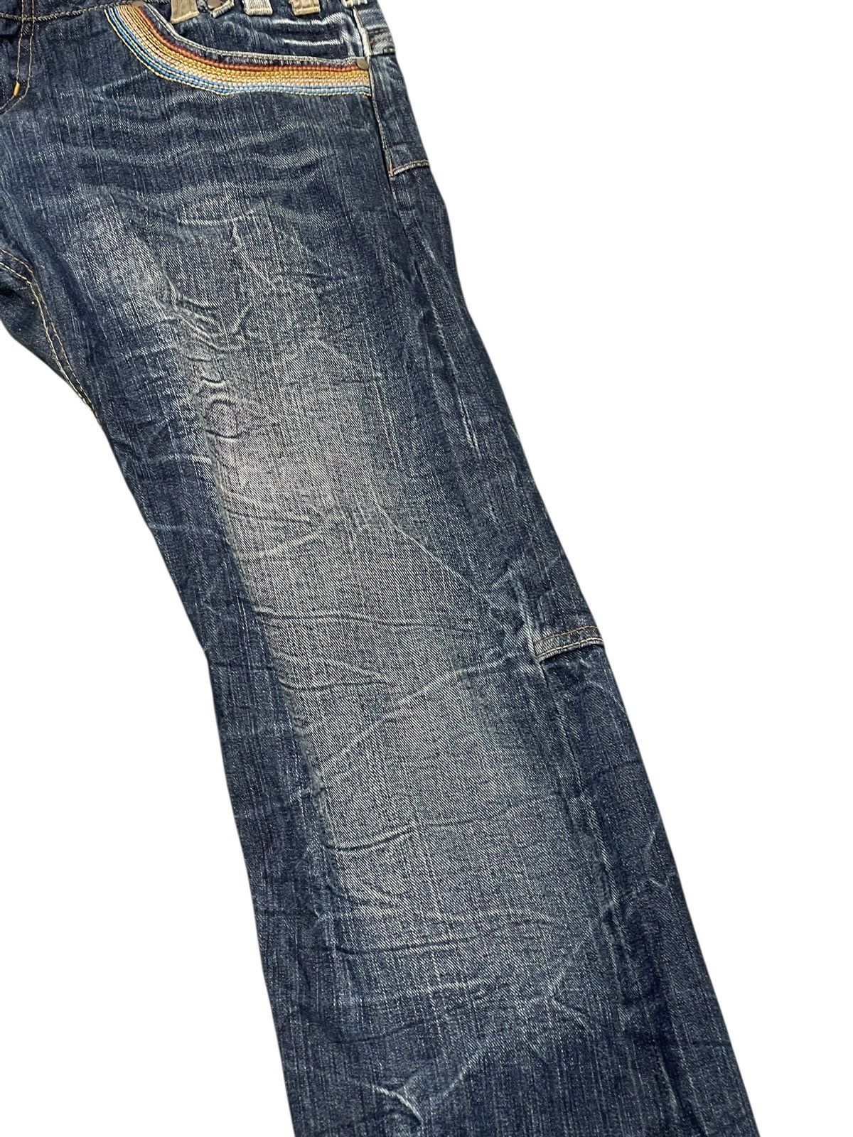Japanese Brand Double Waist Jeans Dominate Dior Chrome hearts erd 2🟦7 Size US 32 / EU 48 - 11 Thumbnail