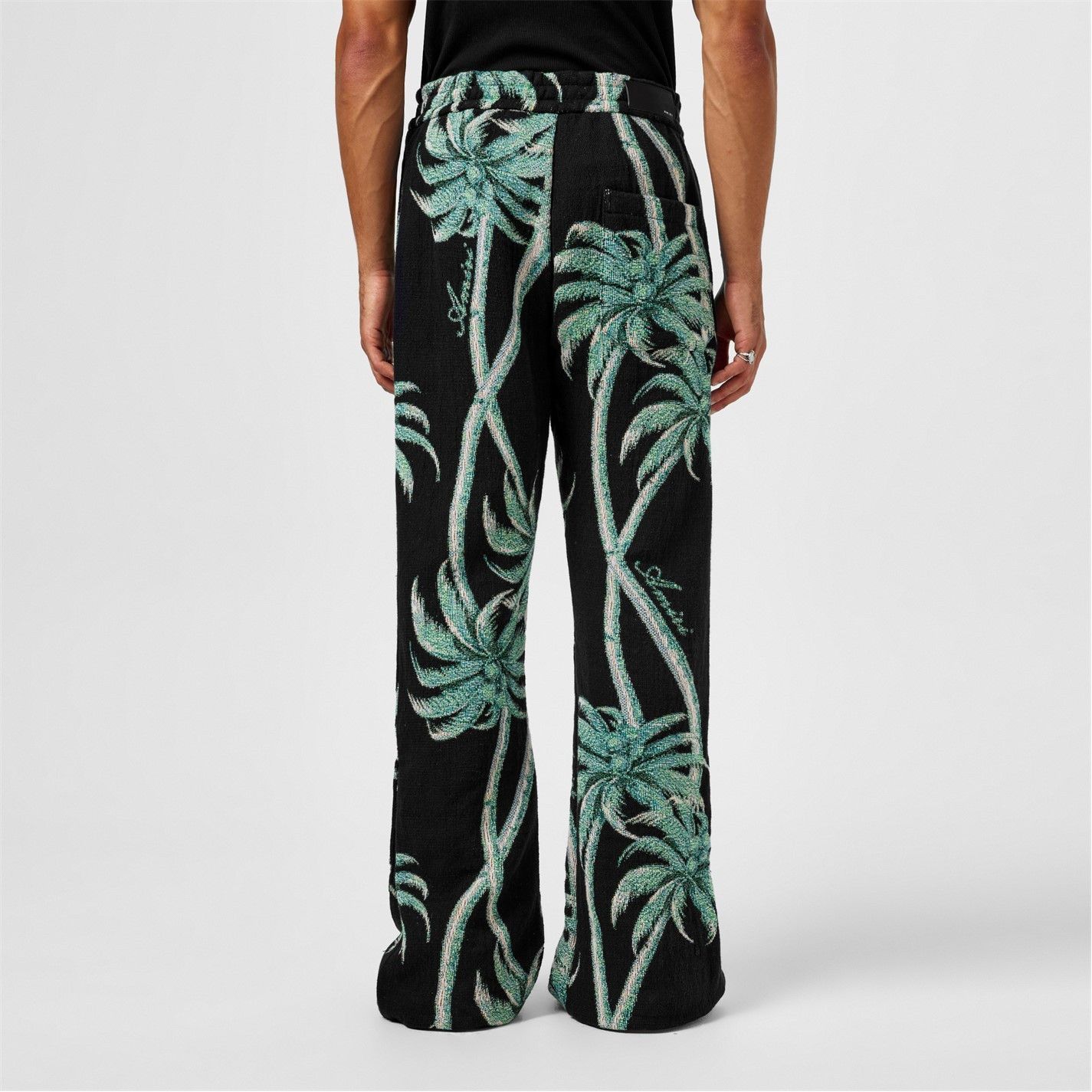 Amiri AMIRI Twisted Palms Tapestry Flared Trousers Size US 34 / EU 50 - 4 Thumbnail