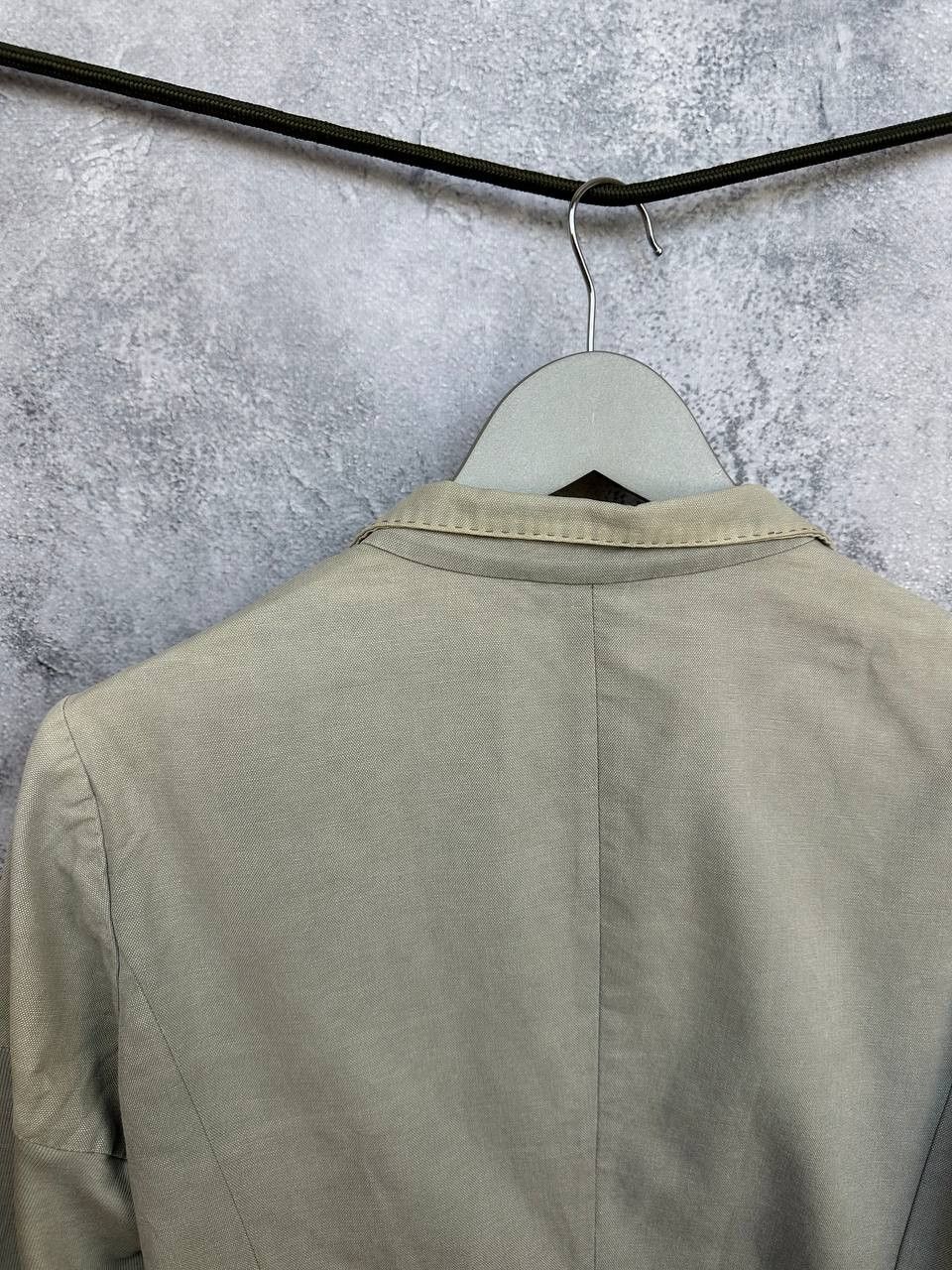 Brunello Cucinelli Brunello Cucinelli Cotton Stretch Blazer Jacket Olive Green Size M / US 6-8 / IT 42-44 - 12 Thumbnail