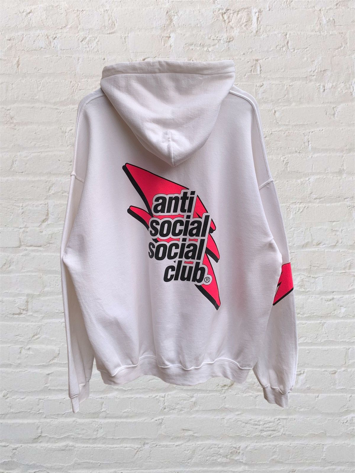Anti Social Social Club ANTI SOCIAL SOCIAL CLUB CARELESS BOLT HOODIE Size US XL / EU 56 / 4 - 1 Thumbnail