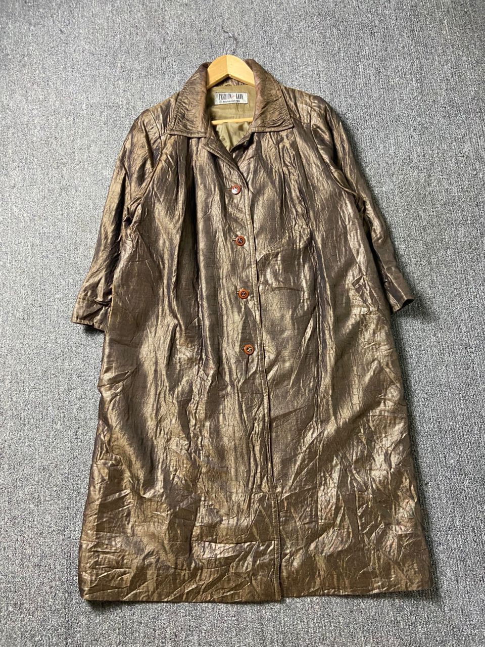 Japanese Brand Matsuzakaya Fashion for Lady Long Jacket (200) Size S / US 4 / IT 40 - 1 Thumbnail