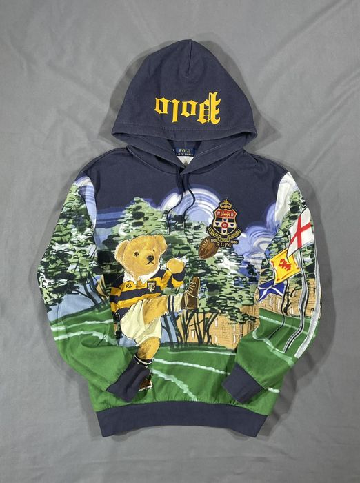 Polo kicker 2024 bear hoodie