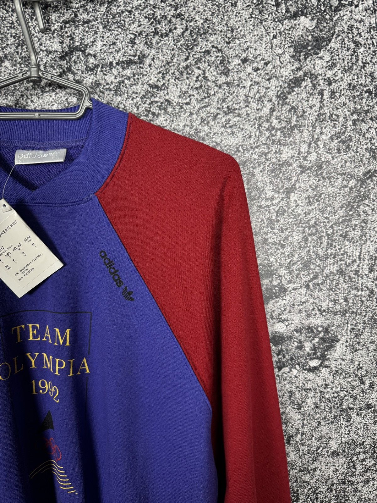 Adidas Adidas Team Olympia 1992 Olympic Games Vintage Sweatshirt Size US M / EU 48-50 / 2 - 2 Thumbnail