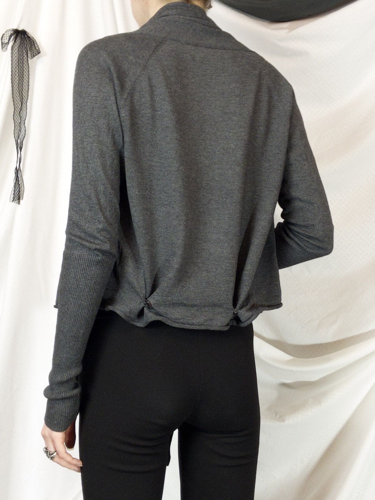 Allsaints AllSaints Sago Pirate cardigan in dark gray Size M / US 6-8 / IT 42-44 - 7 Thumbnail